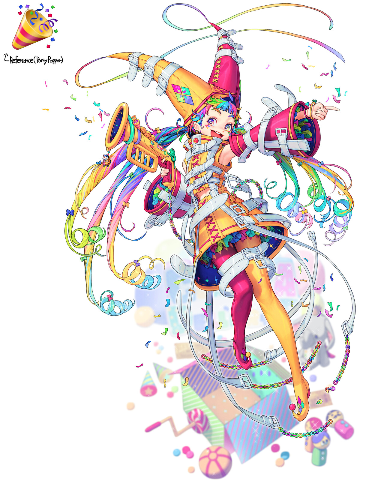 Rinotuna - party popper jester
