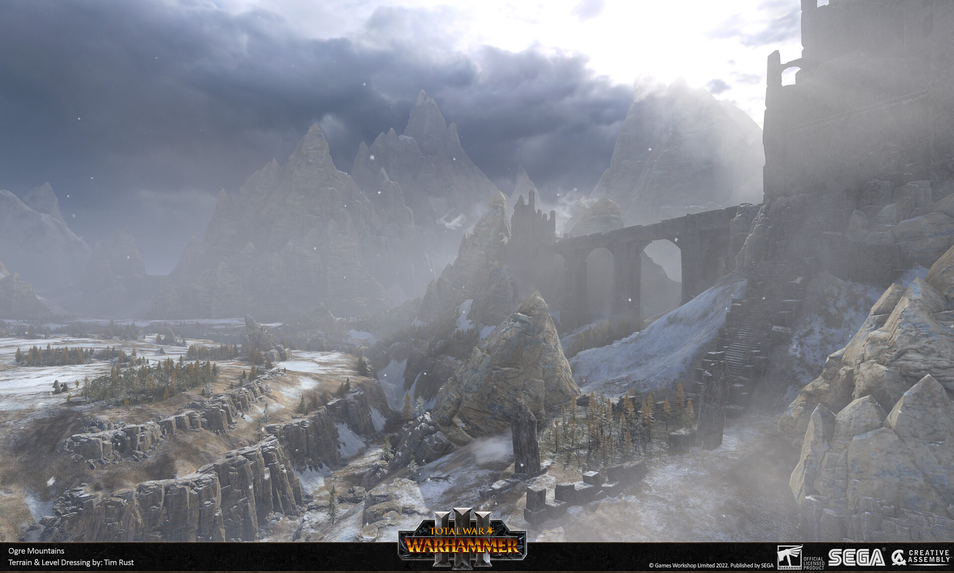 Tim Rust - Total War: Warhammer 3 - Ogre Mountains