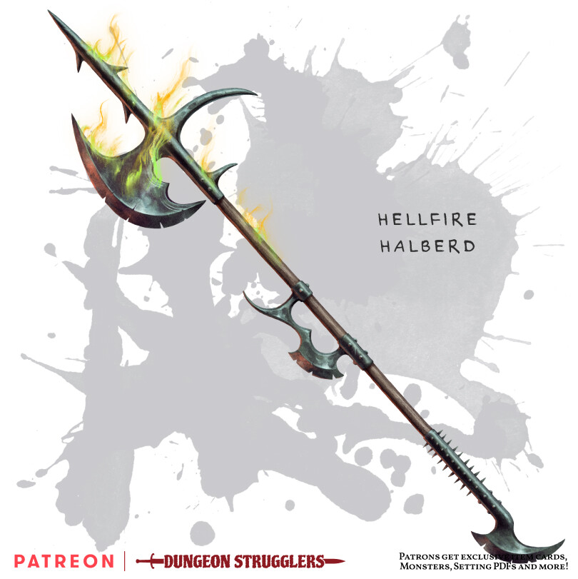 Hellfire Halberd