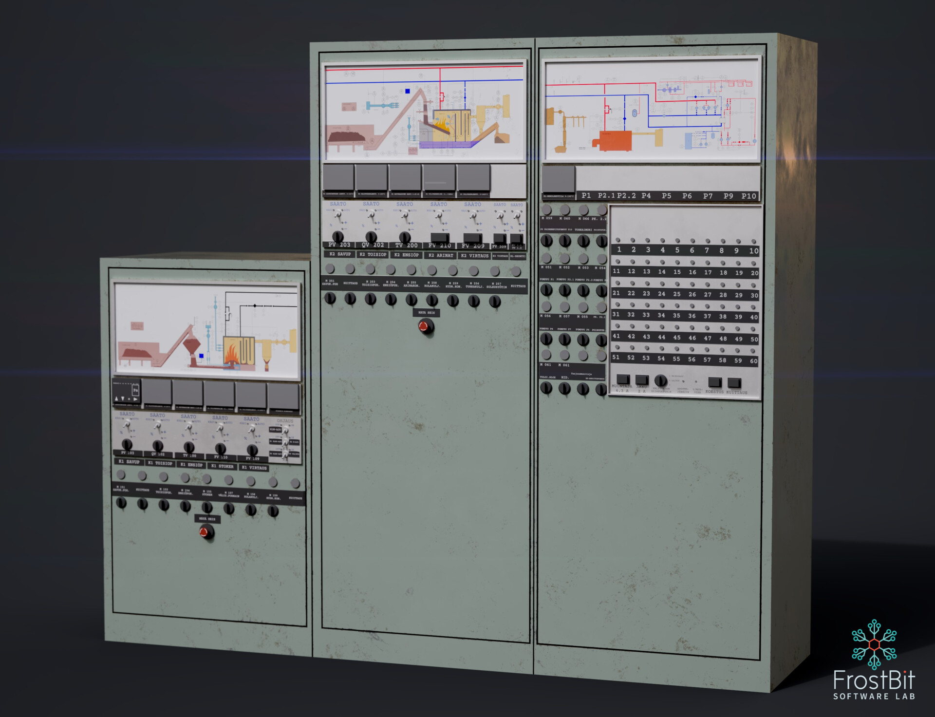 ArtStation - Industrial Control Panel