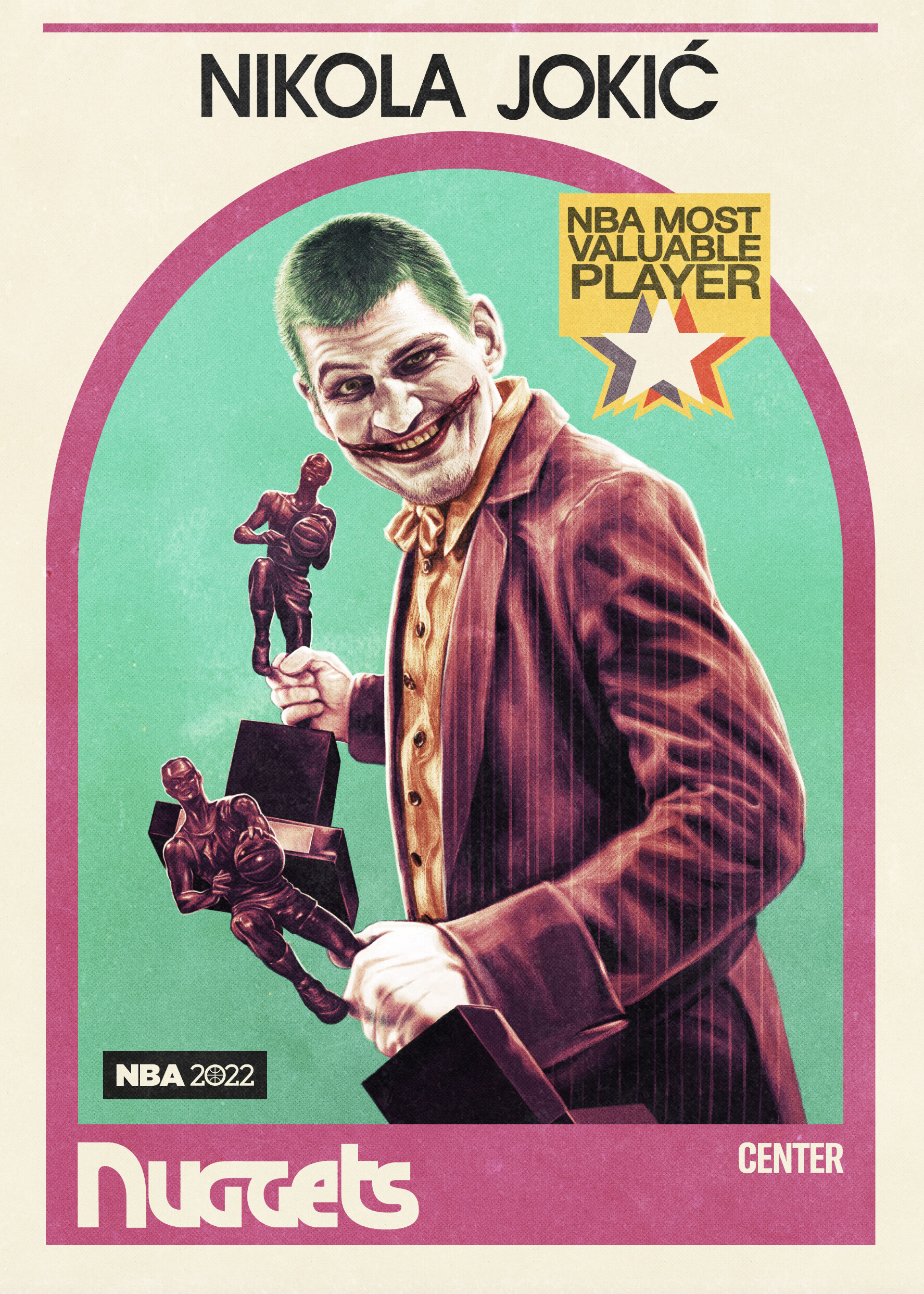 ArtStation - Nikola Jokić The Joker