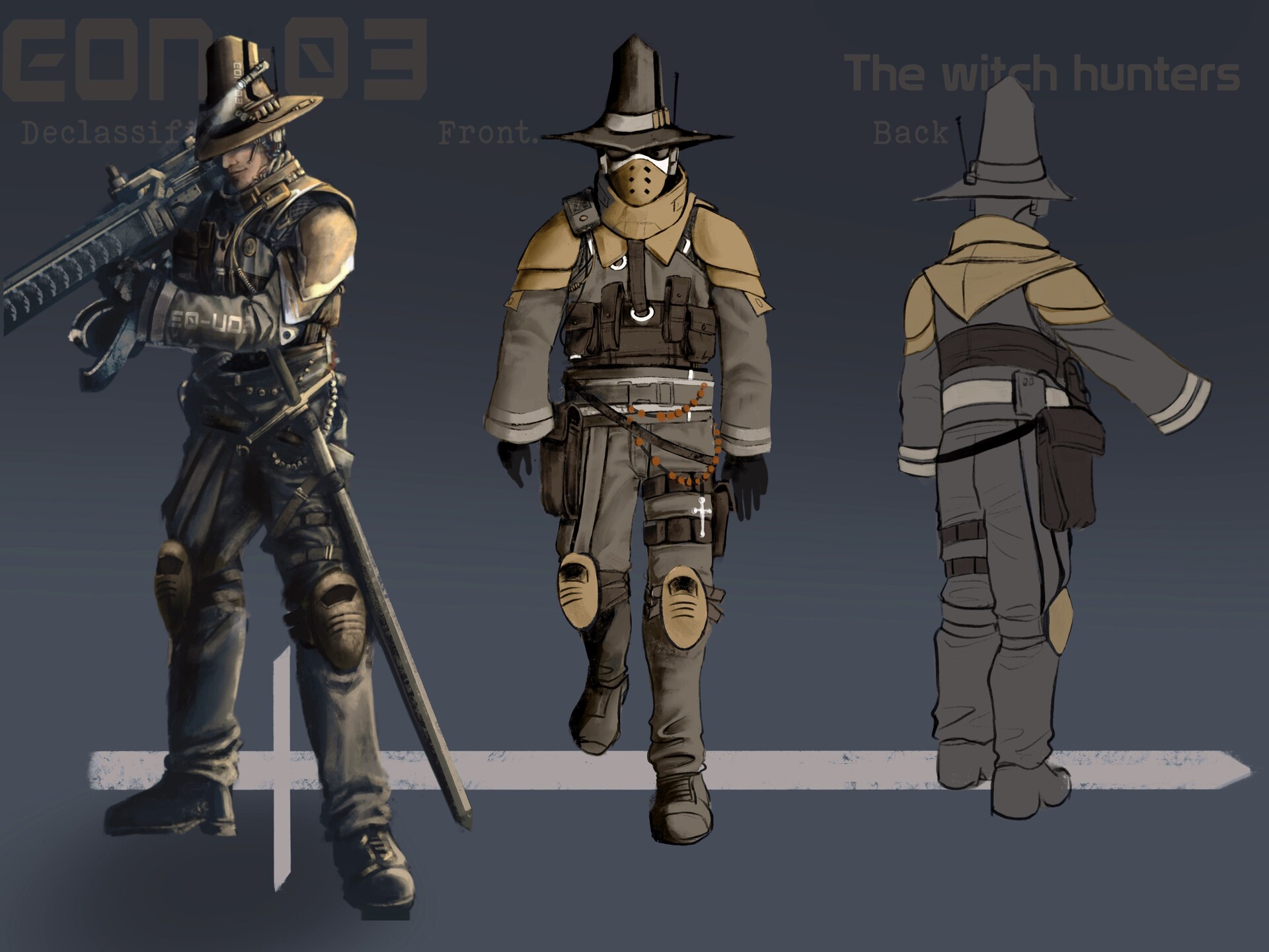 ArtStation - EON - 03 The Witch Hunters