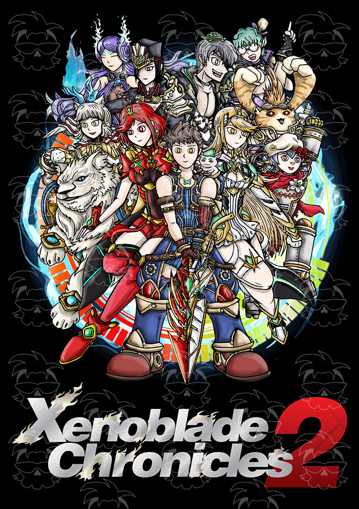 ArtStation - Xenoblade Chronicles 2 Characters