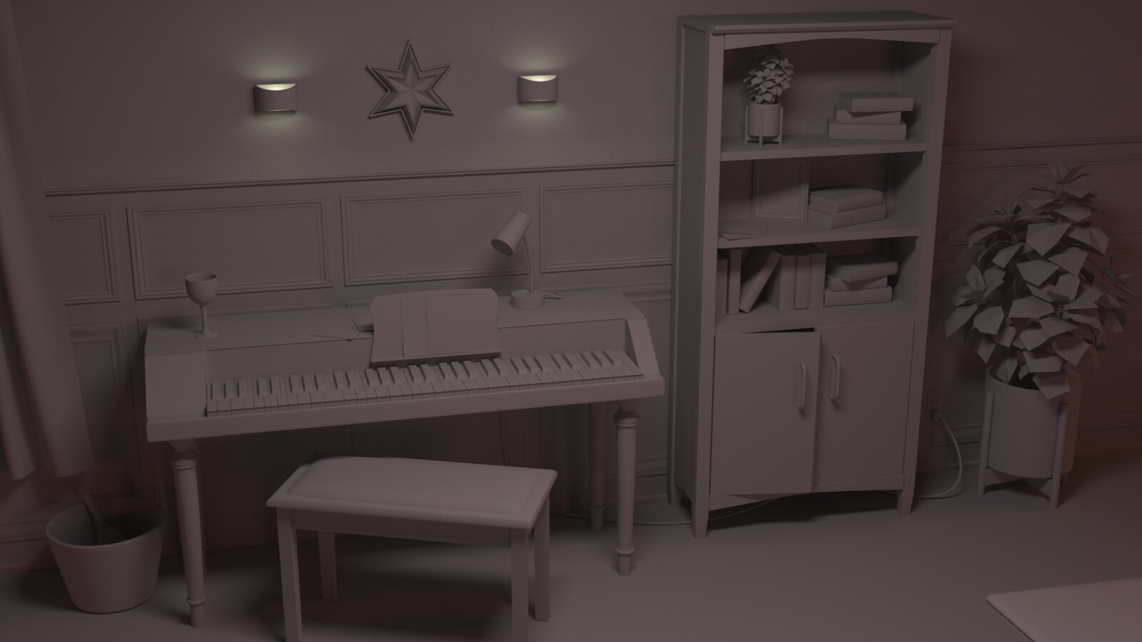 Clay Render