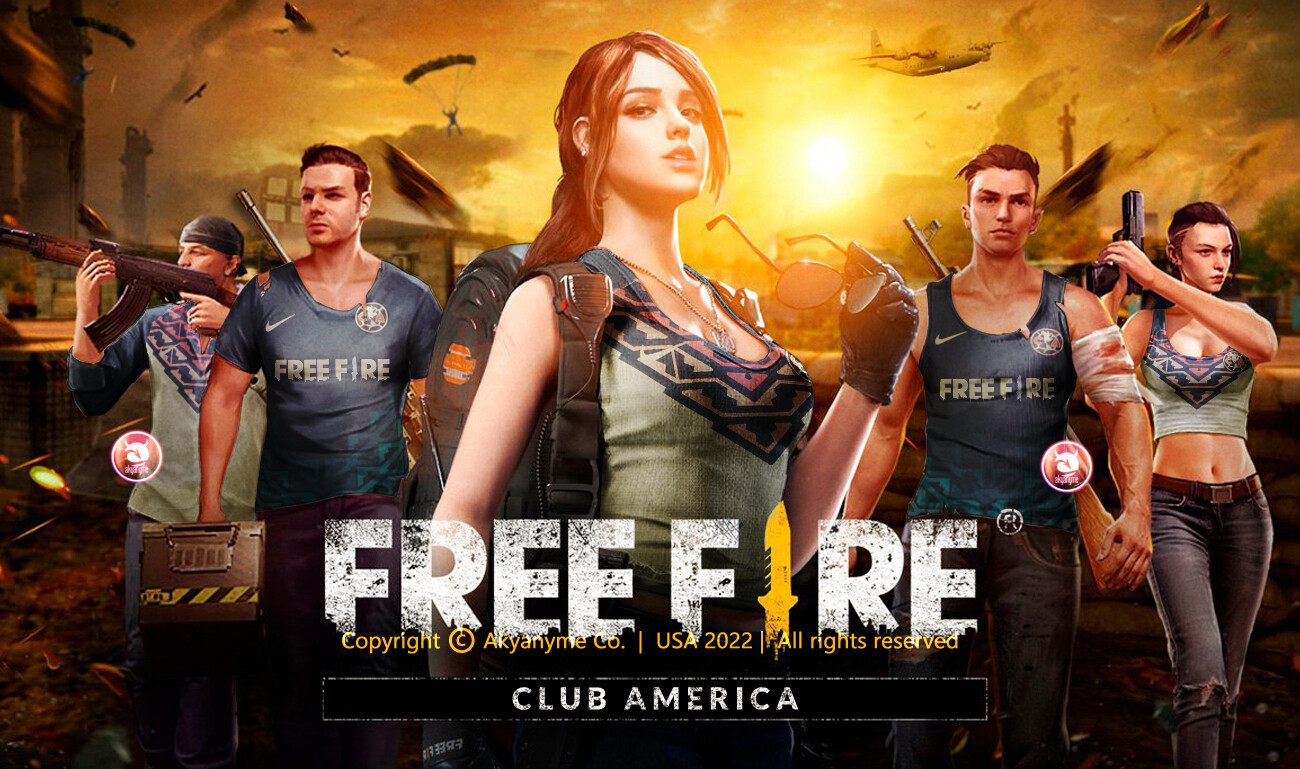 FREE FIRE x CLUB AMÉRICA! 🔥🦅 Garena Free Fire es nuevo