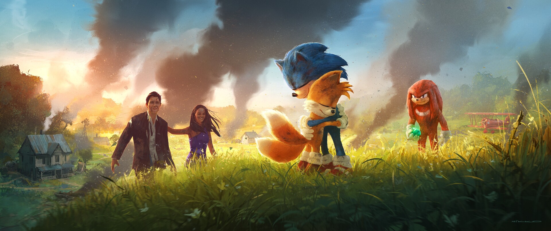Nikolai lockertsen sonic 2 concept art