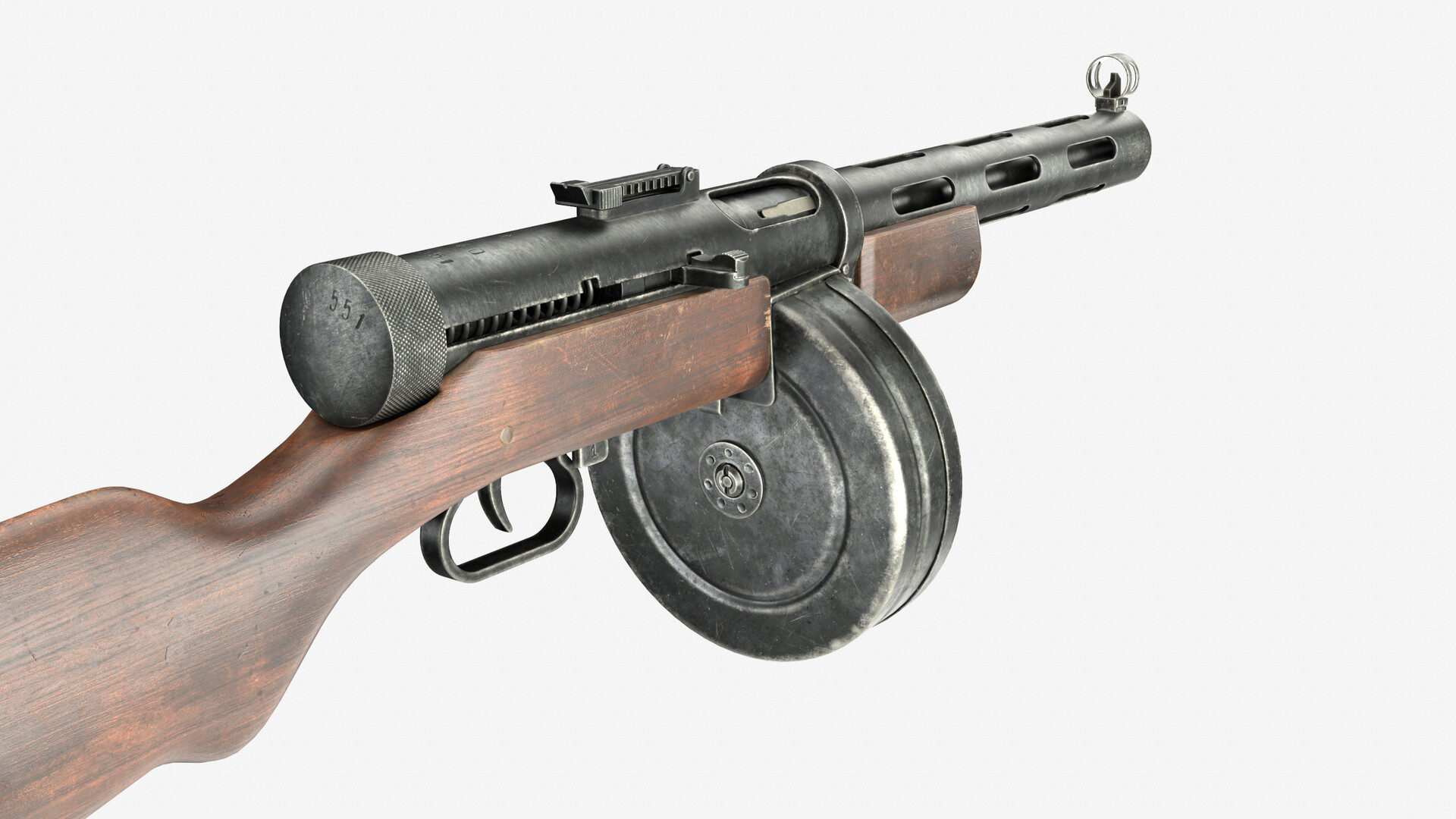 Soviet PPD40 Degtyarev's Submachine Gun, 44 OFF