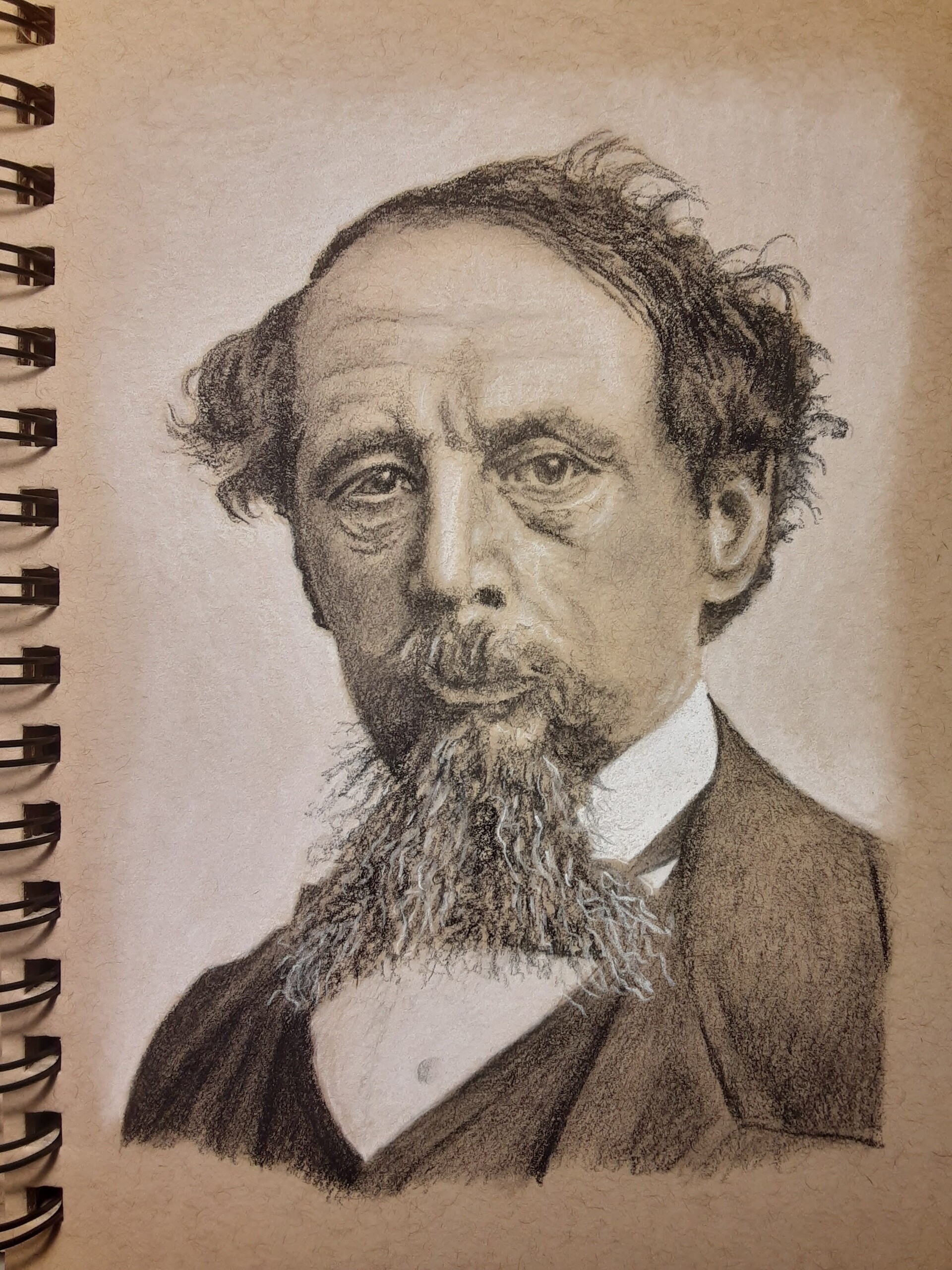 Charles Dickens Easy To Draw HD Png Download  Transparent Png Image   PNGitem