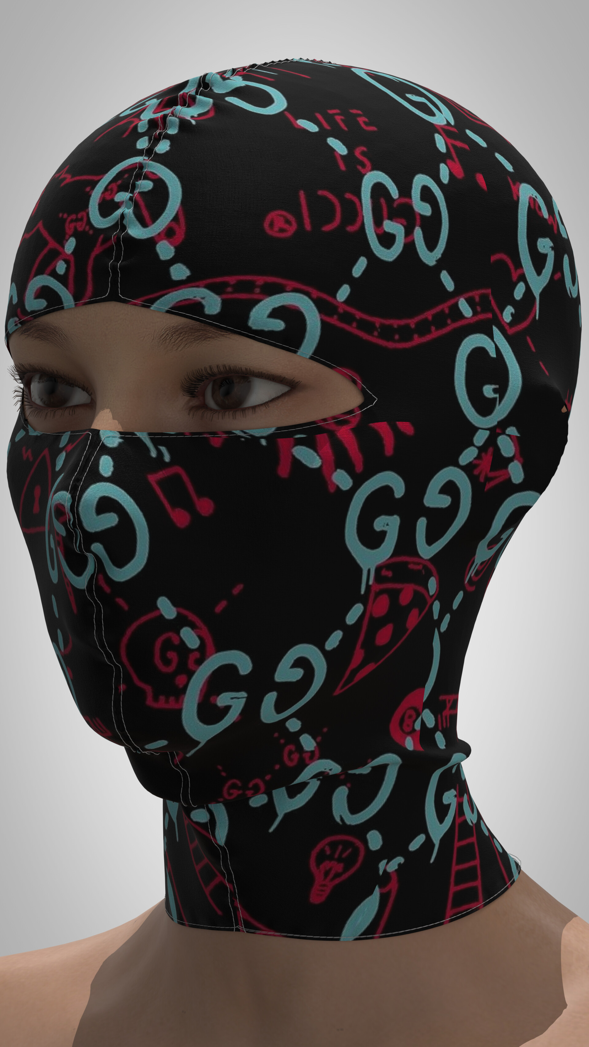ArtStation - Ski Mask (Gucci)