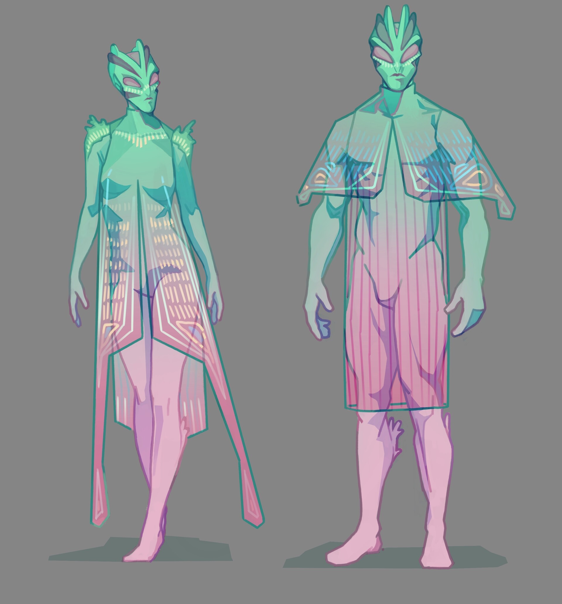 ArtStation Butterfly alien