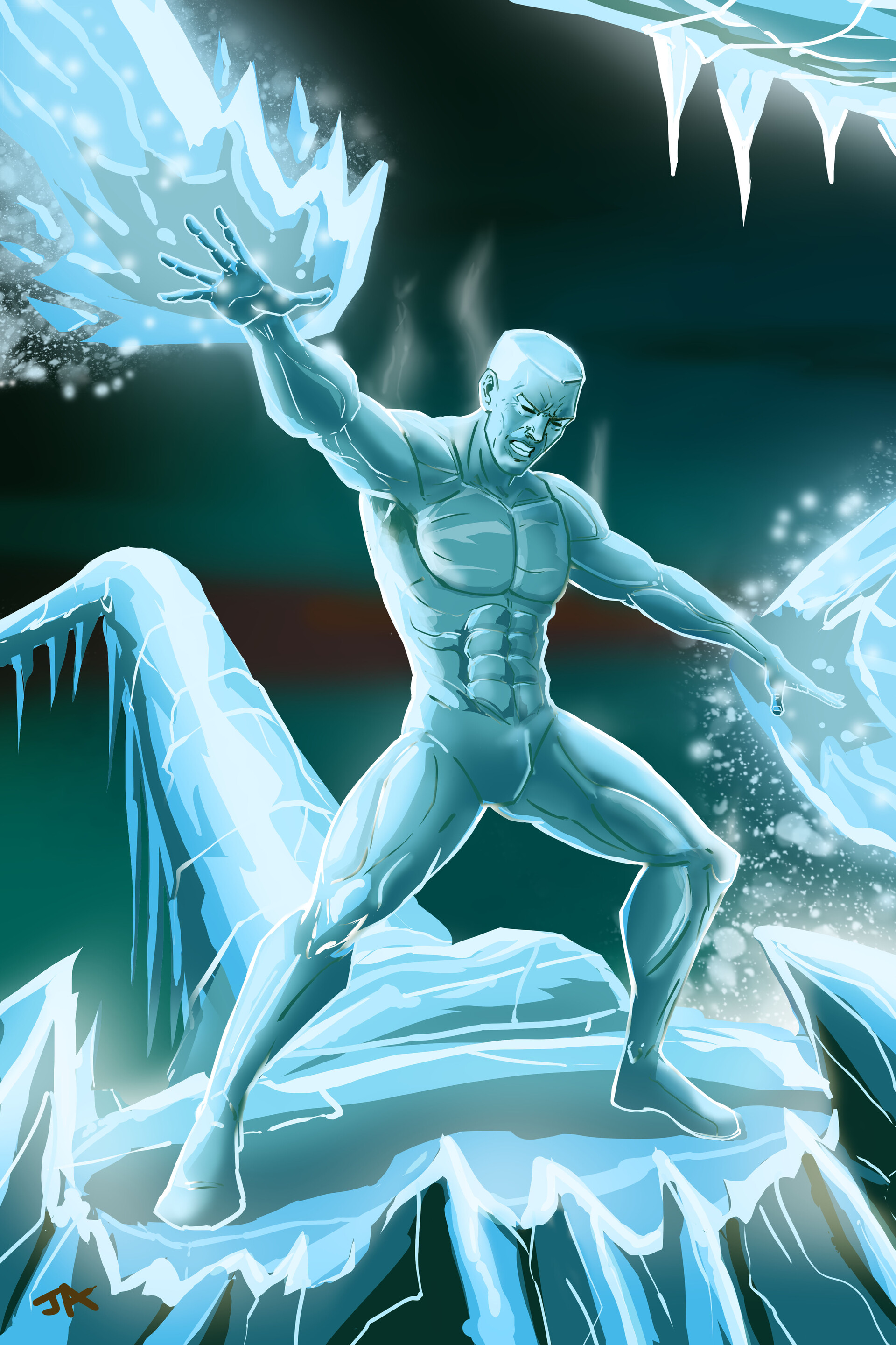 iceman marvel wallpapers