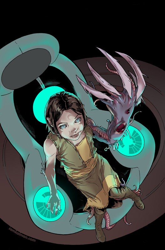 Cover art for R.E.B.E.L.S. issue 5. Honored to have this piece selected for inclusion in SPECTRUM.