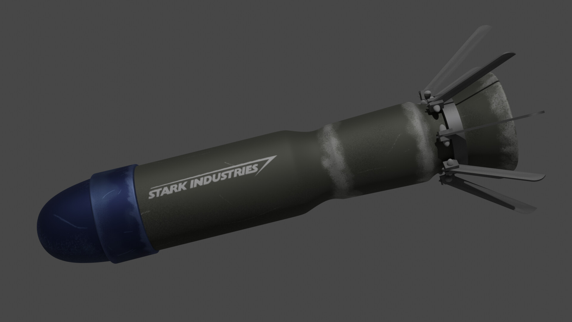 Stark Industries Missile | 3D model