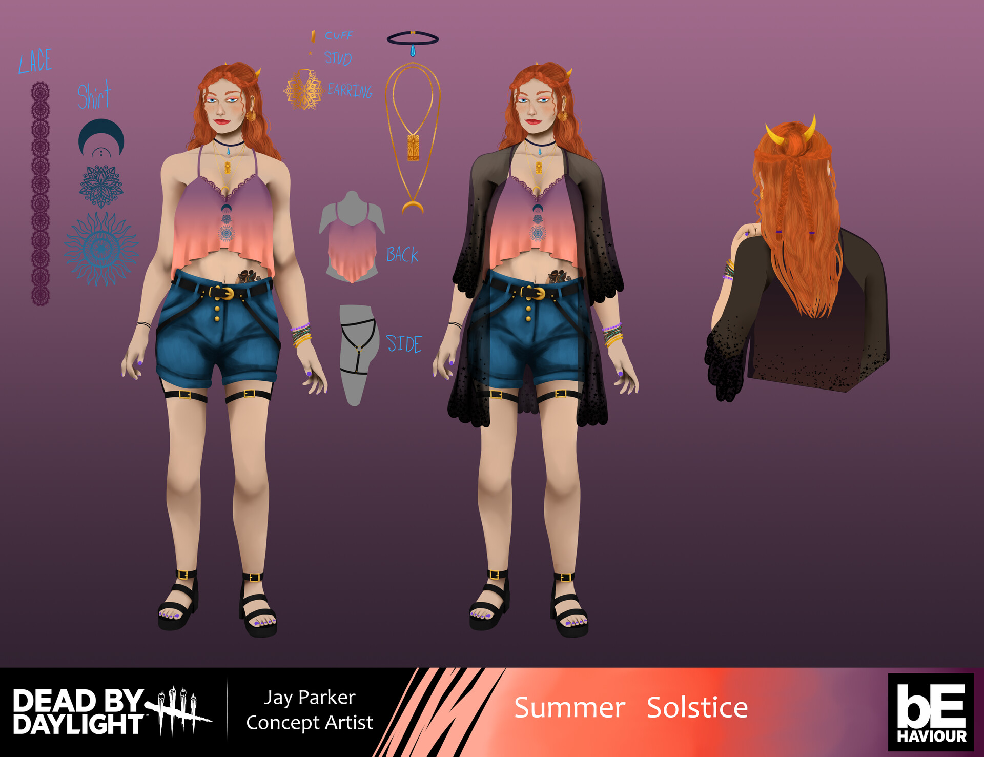 ArtStation Dead By Daylight cosmetic contest 2022