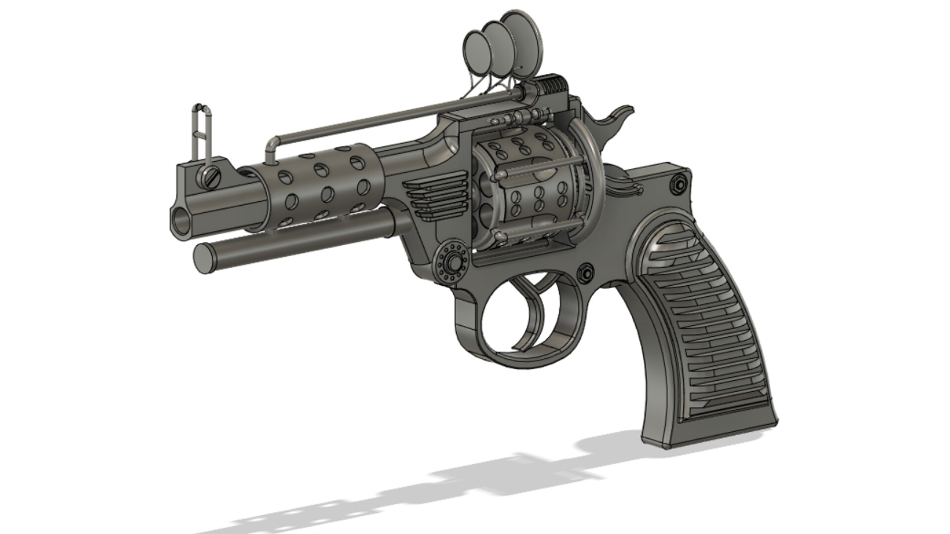 ArtStation - Nemesis Now Steampunk Pistol