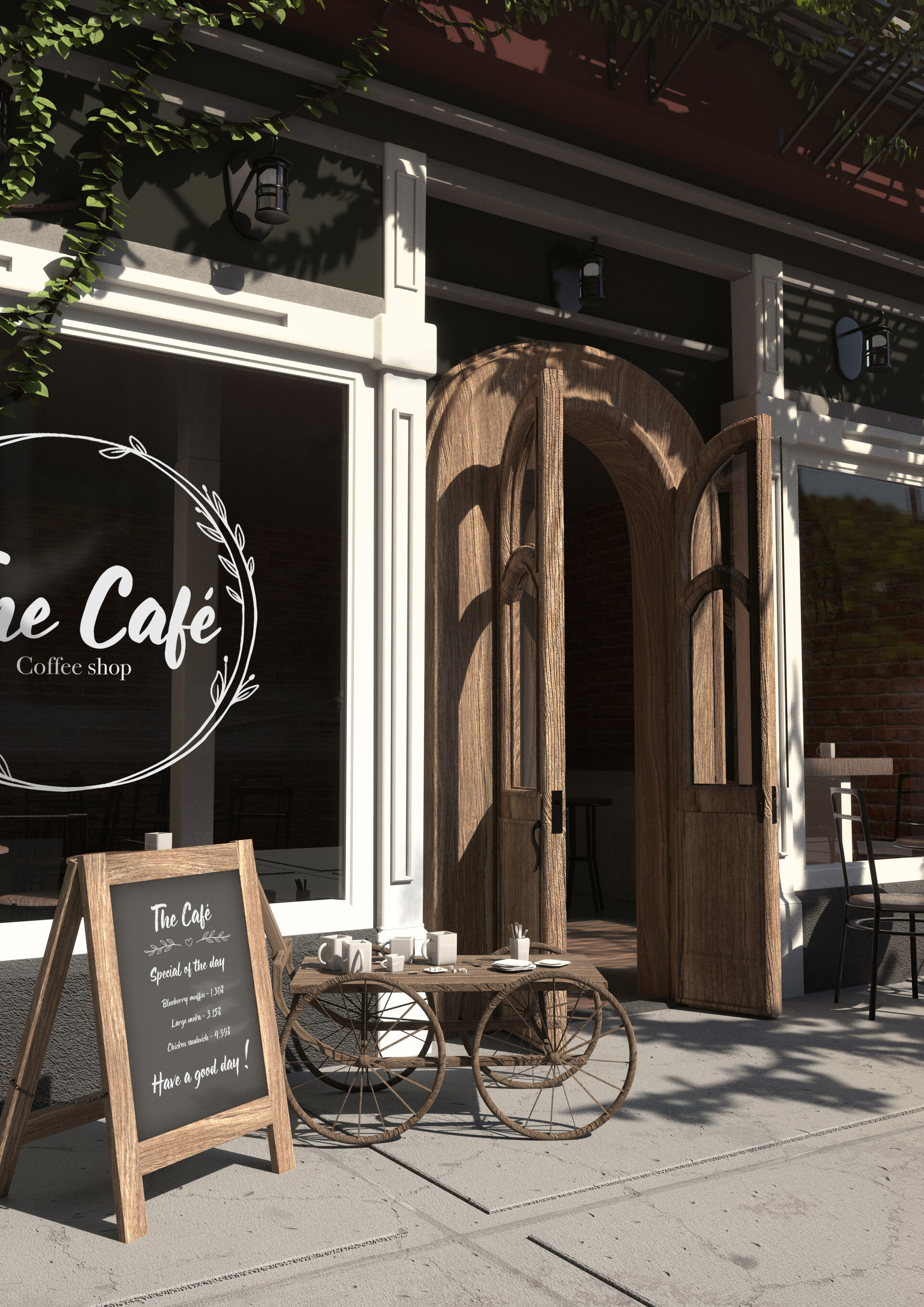 ArtStation - The Café