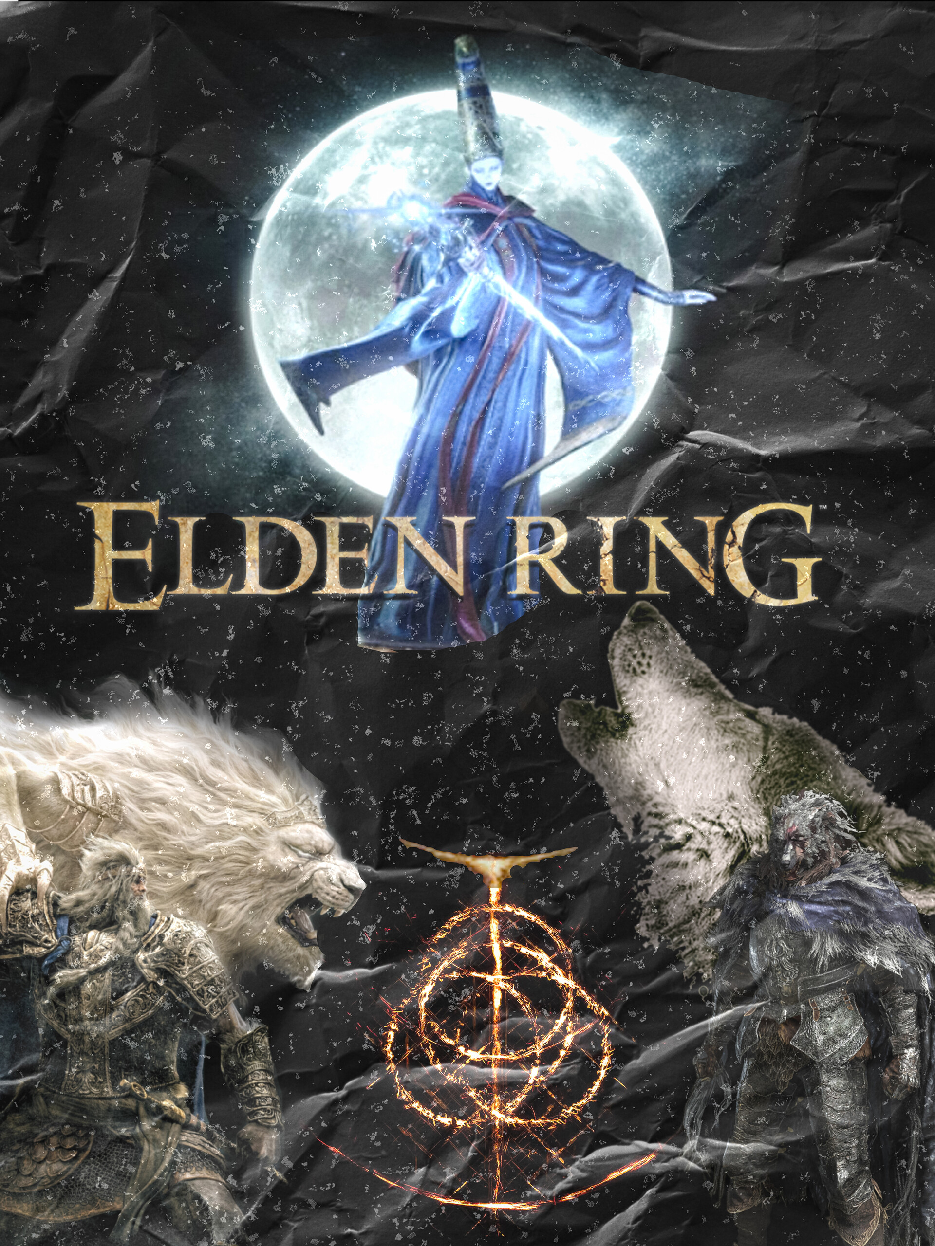 ArtStation Elden Ring poster