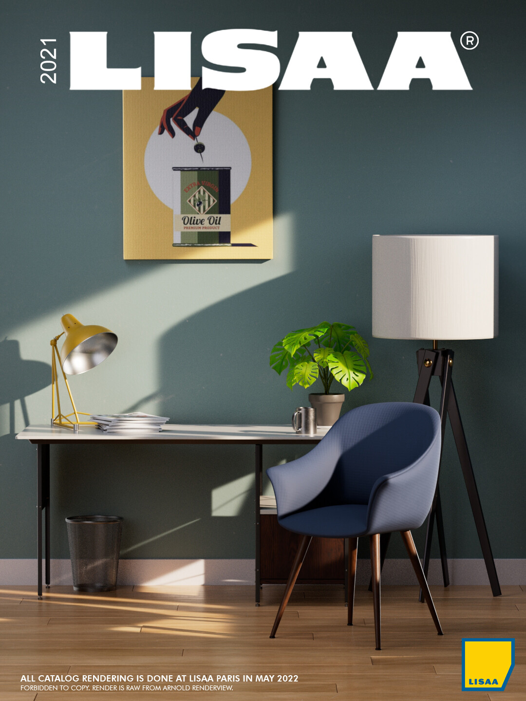 ArtStation - IKEA DESK