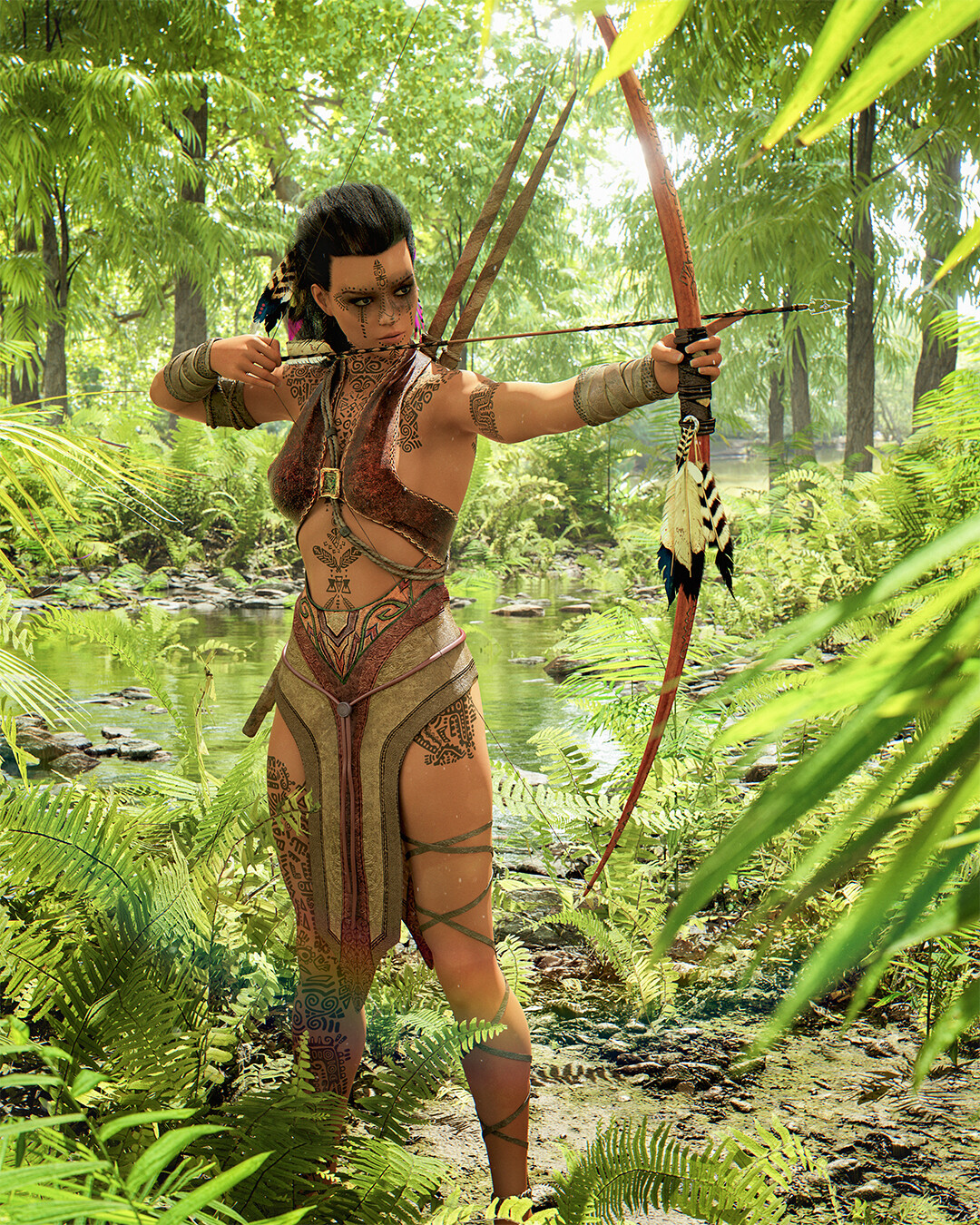 Nossa Terra
'Summoning the ancestral fighter spirit of the ancient warriors of the Amazon.'