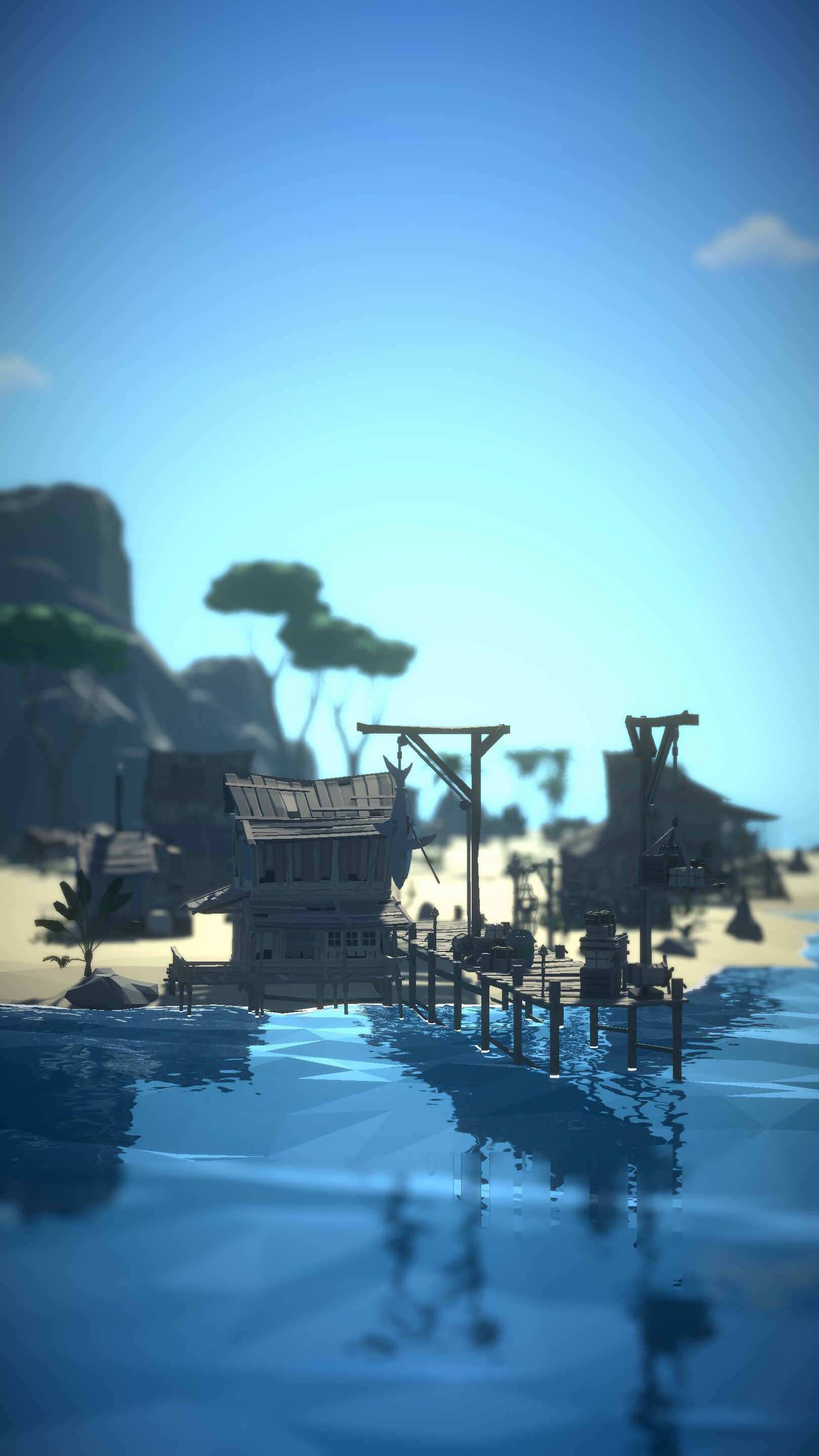 Across the ocean. Across the ocean