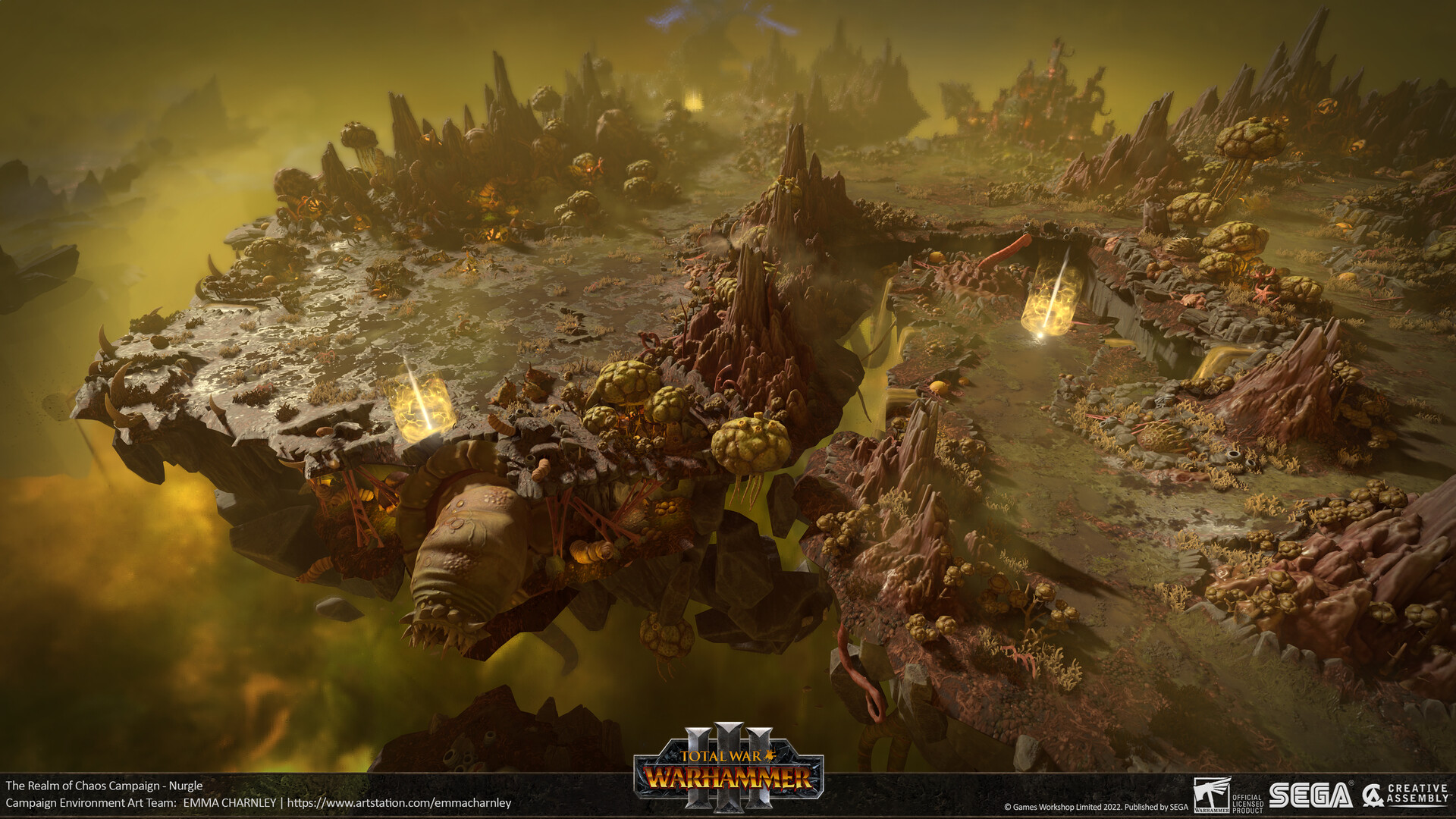 ArtStation - Total War: Warhammer 3 - Campaign Chaos Realms