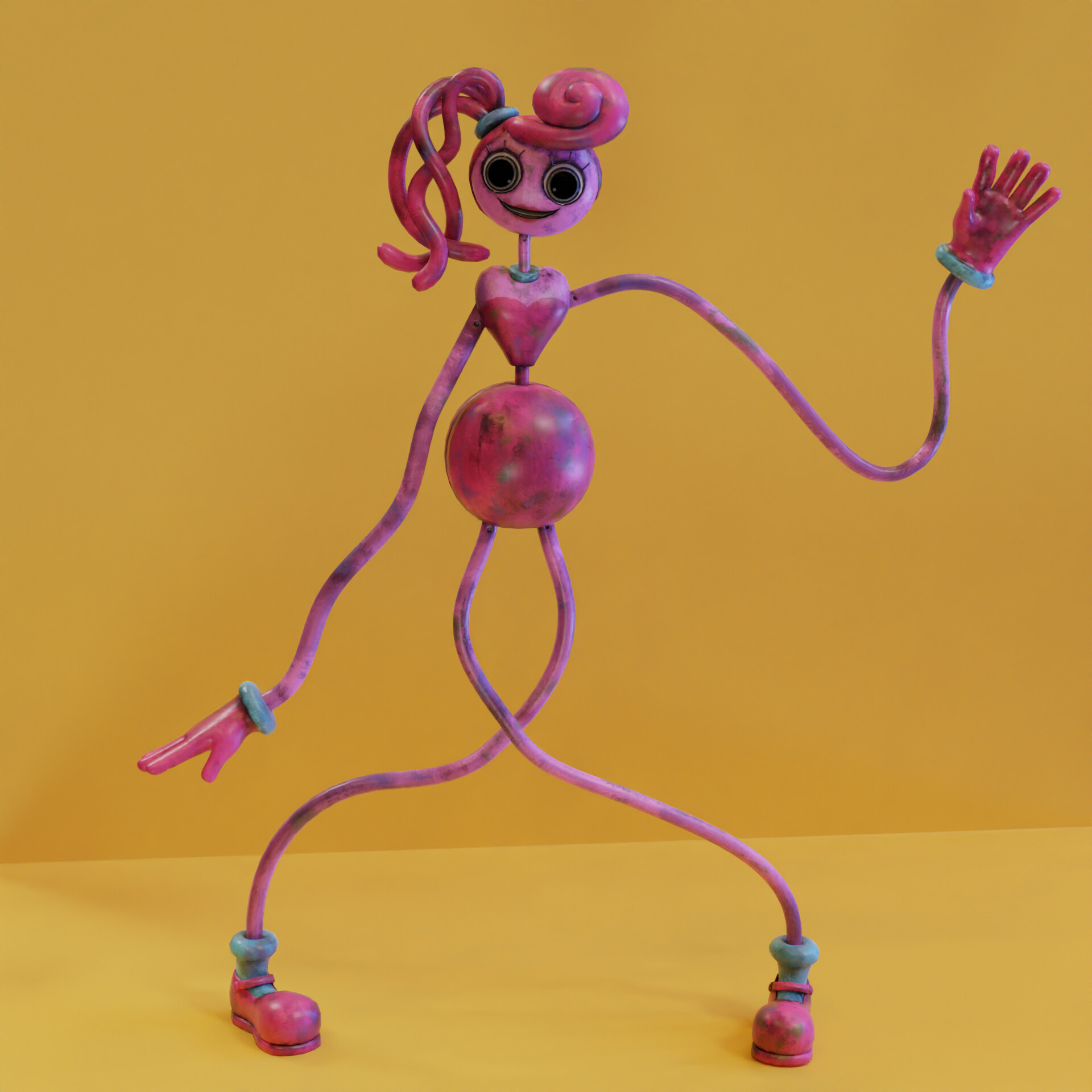 Mommy Long Legs Render (Poppy Playtime Chapter 2) by Bumbleboss on