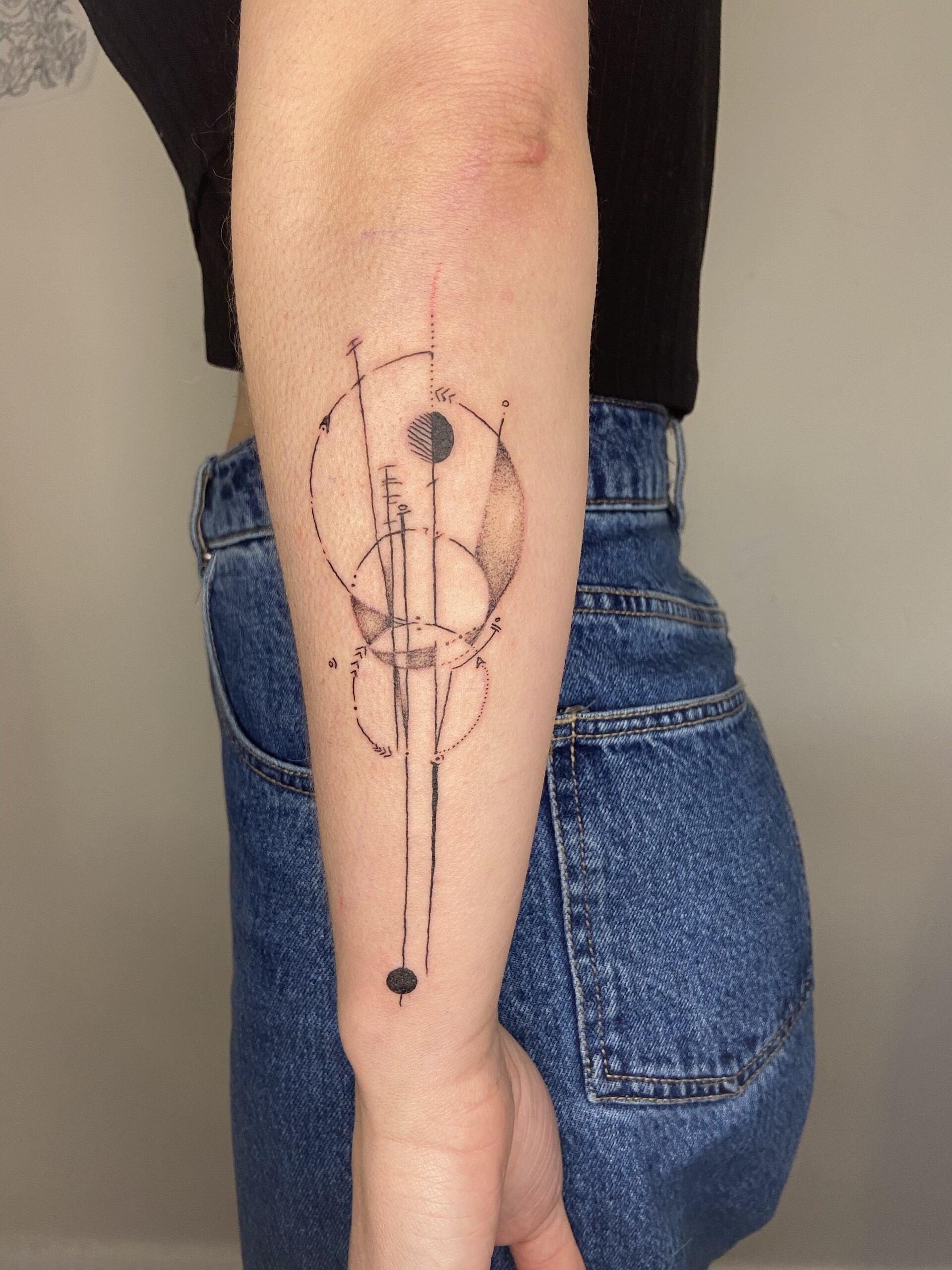 Astronomy tattoo made by jlyart    Dark Crow Tattoo  Facebook
