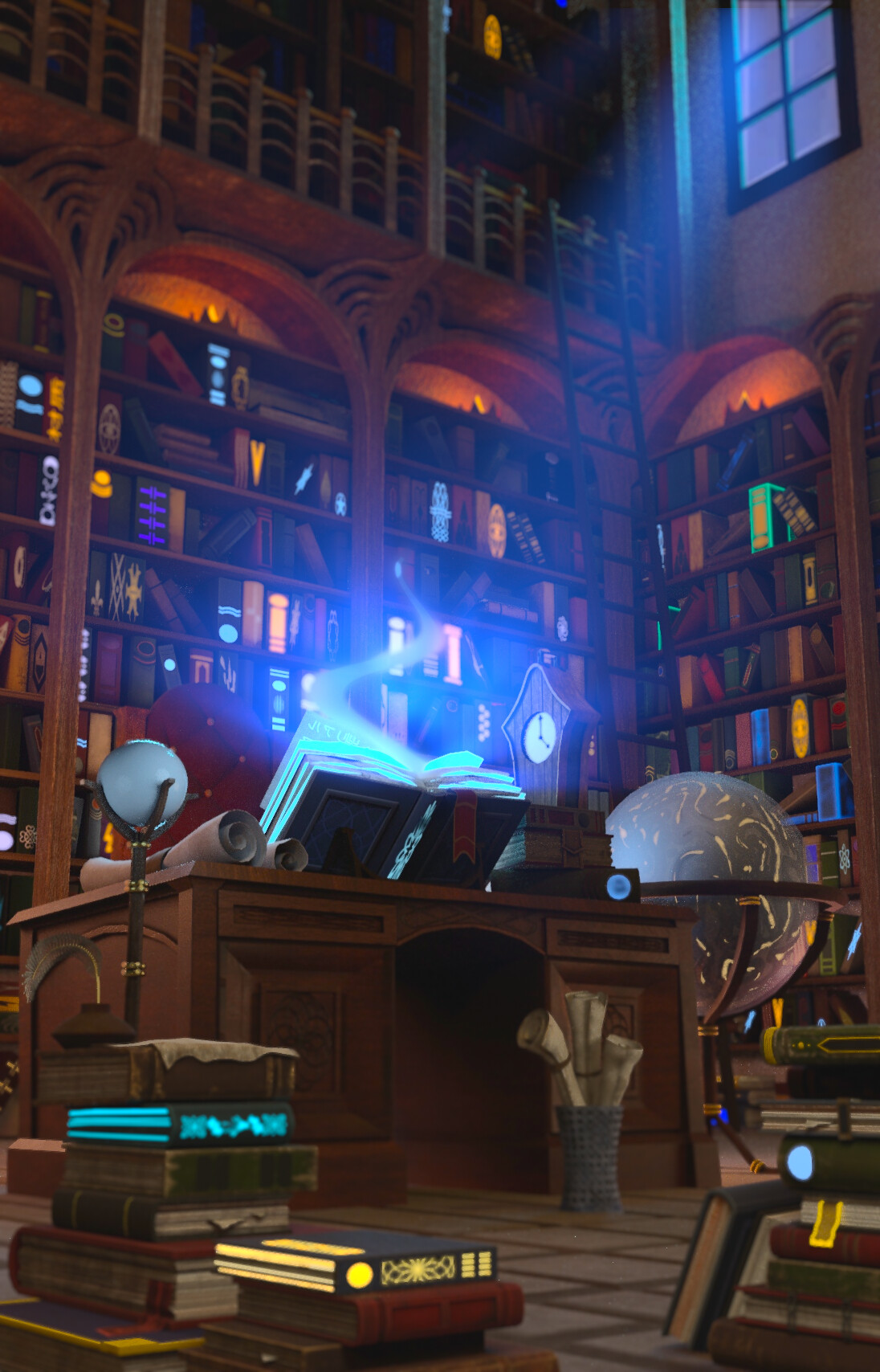 chrissy-stone-magical-library