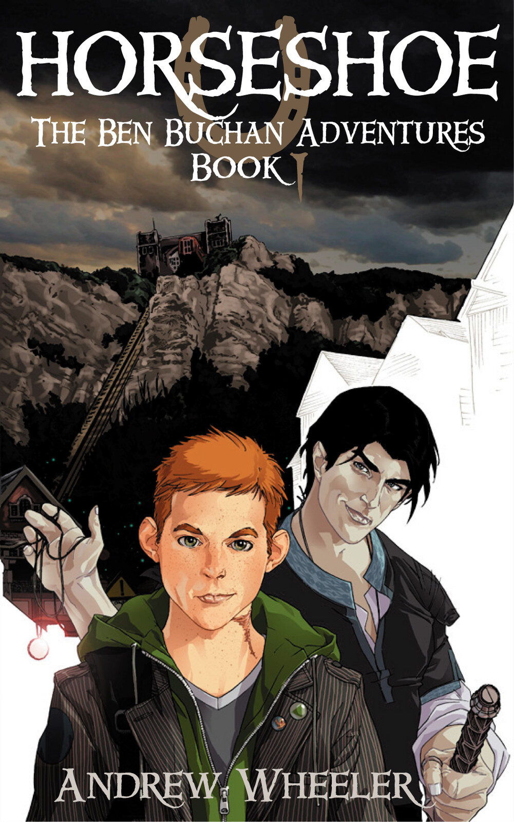 Cover art for the young adult paranormal romance novel, 
The Twilight Prince (FKA Horseshoe), with mocked up title treatment.