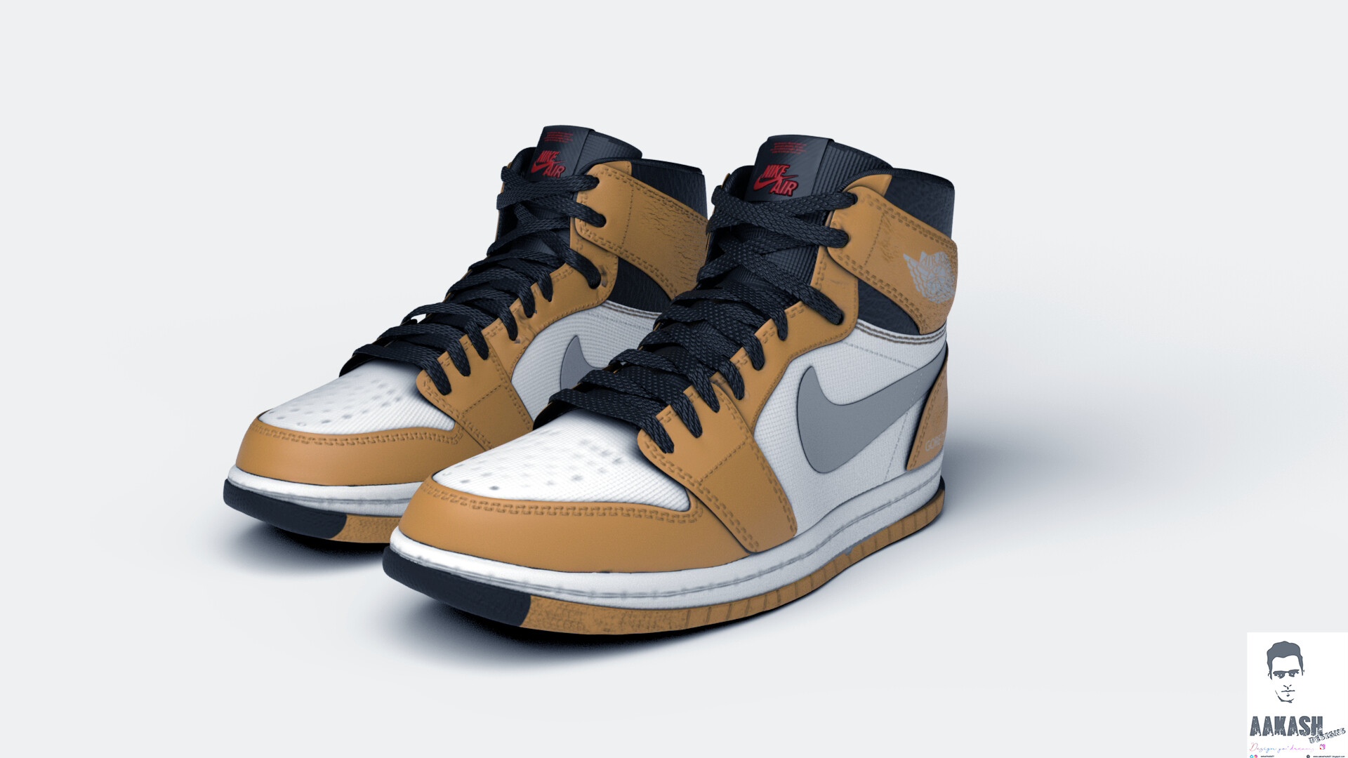 ArtStation - Nike Air Jordan 1