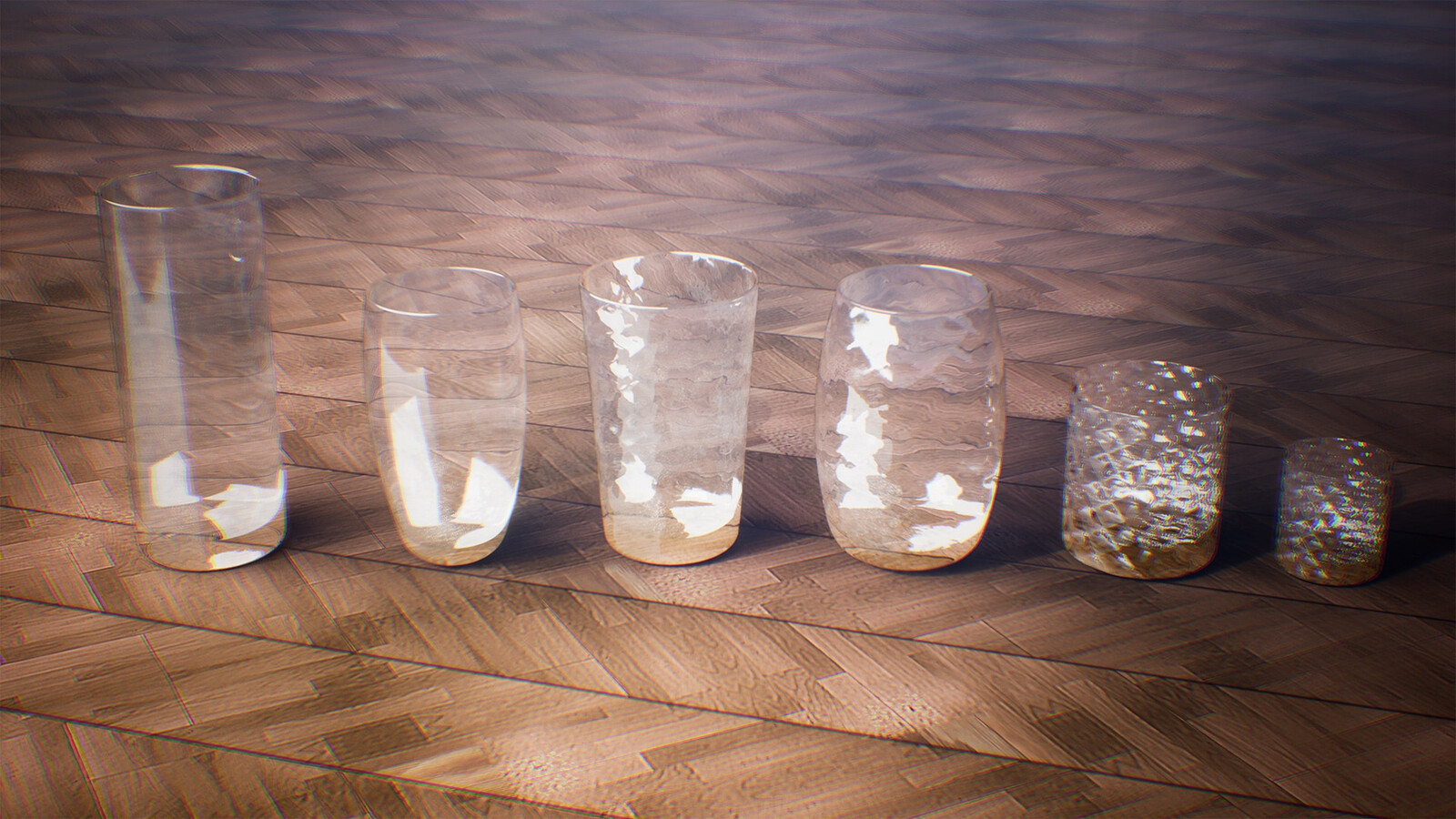 Ultimate Glass Props / 135 variations