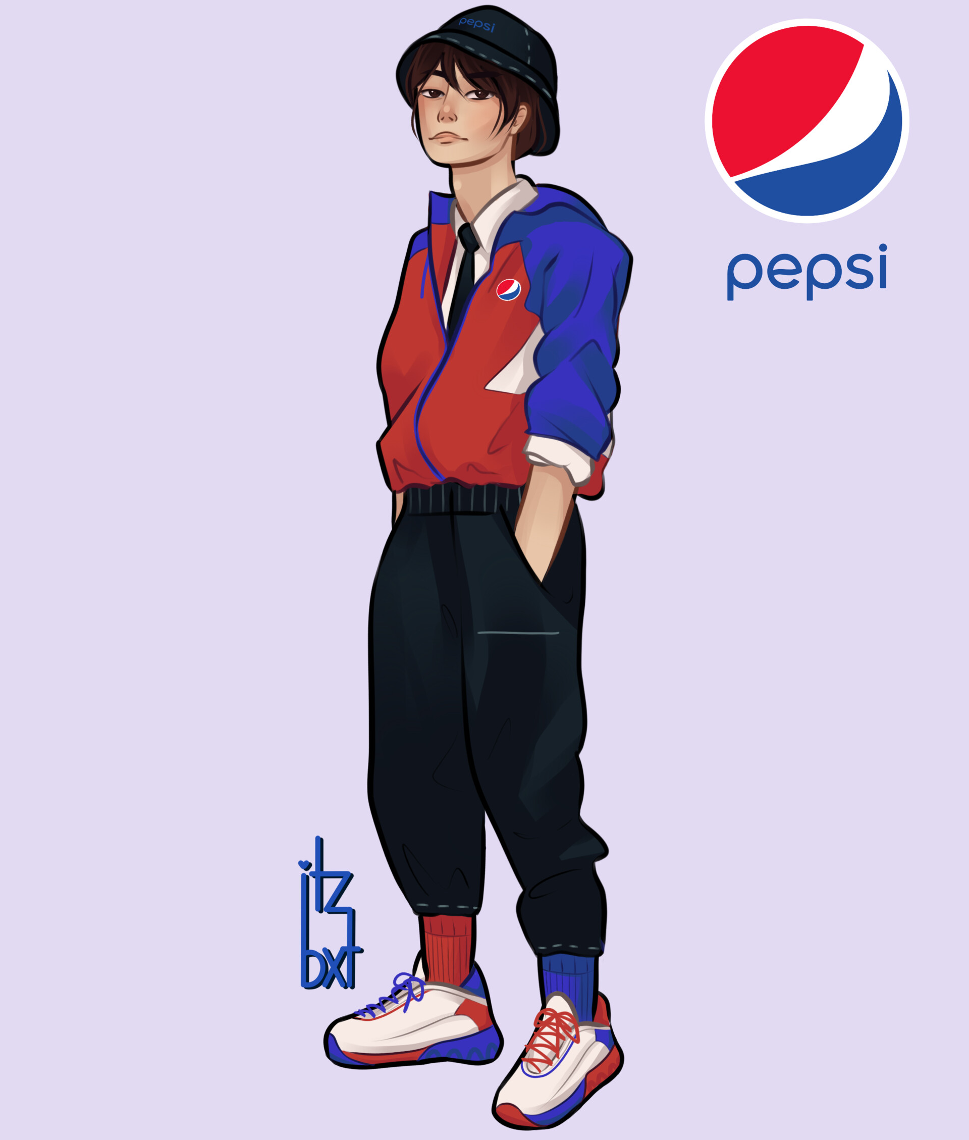 Pepsi Killua Embroidery Design File, Hunter x Hunter Anime E - Inspire  Uplift