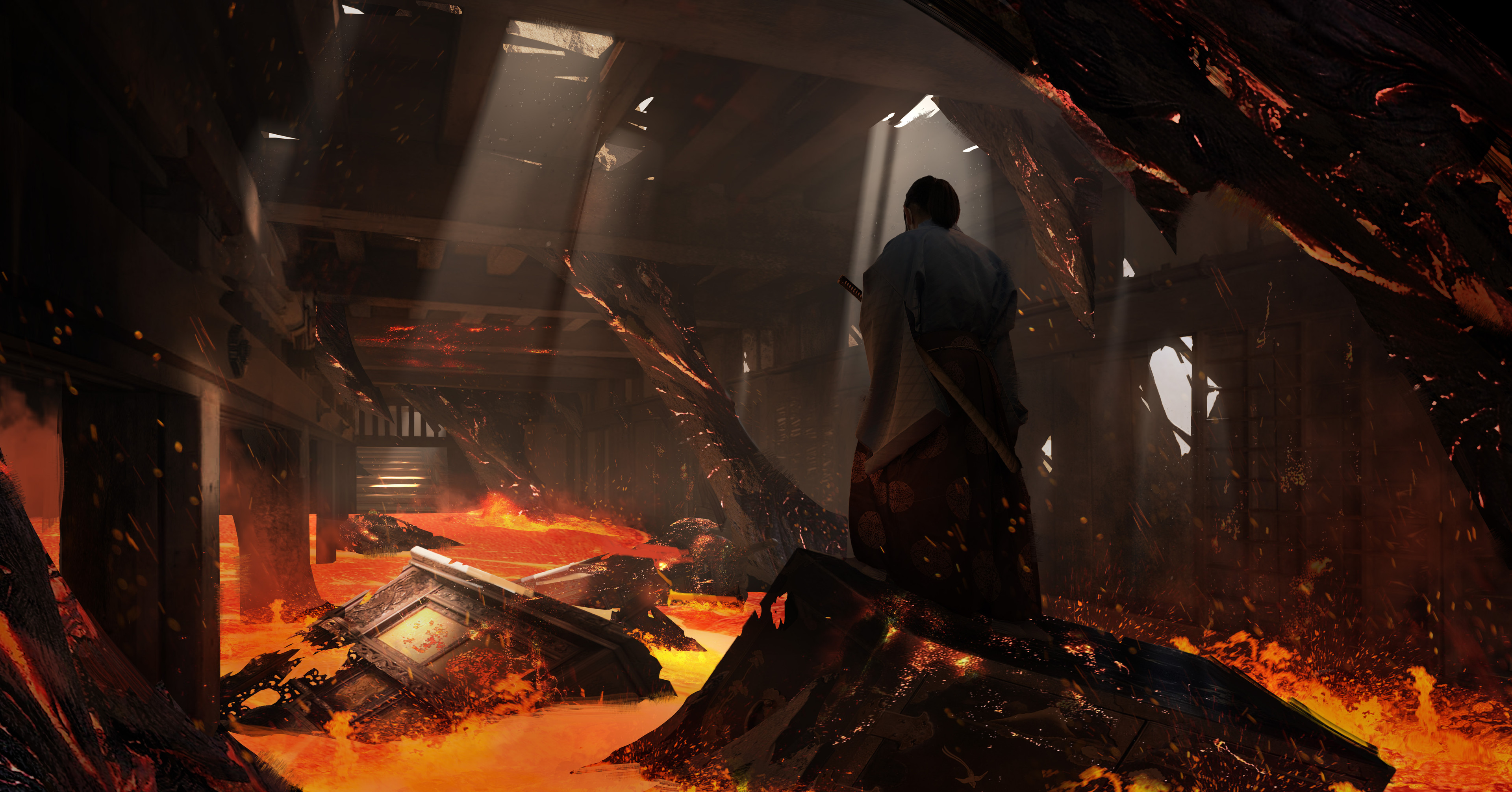 Jumping through Dangerous Environment