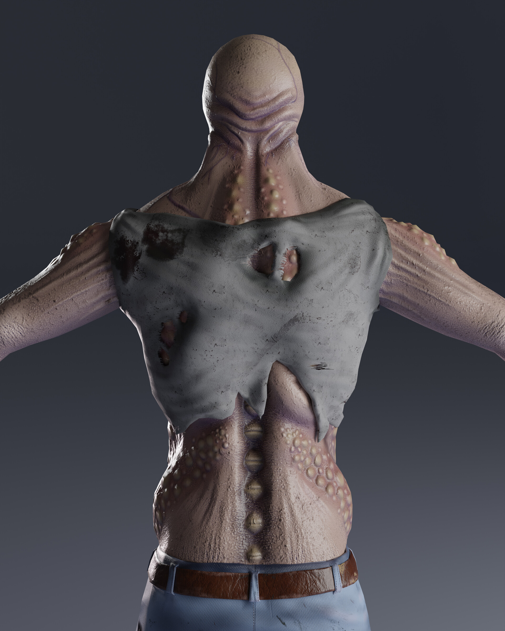096 SCP Character - Game ready character