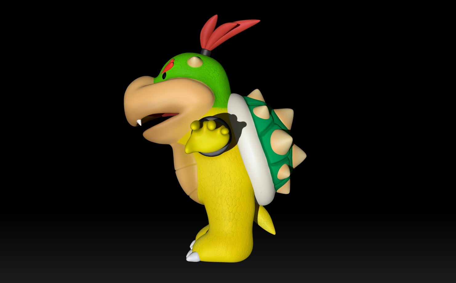 Bowser Jr - Super Mario Assets Modelo 3D - TurboSquid 1602099