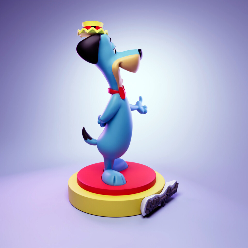 Artstation Huckleberry Hound For 3d Print