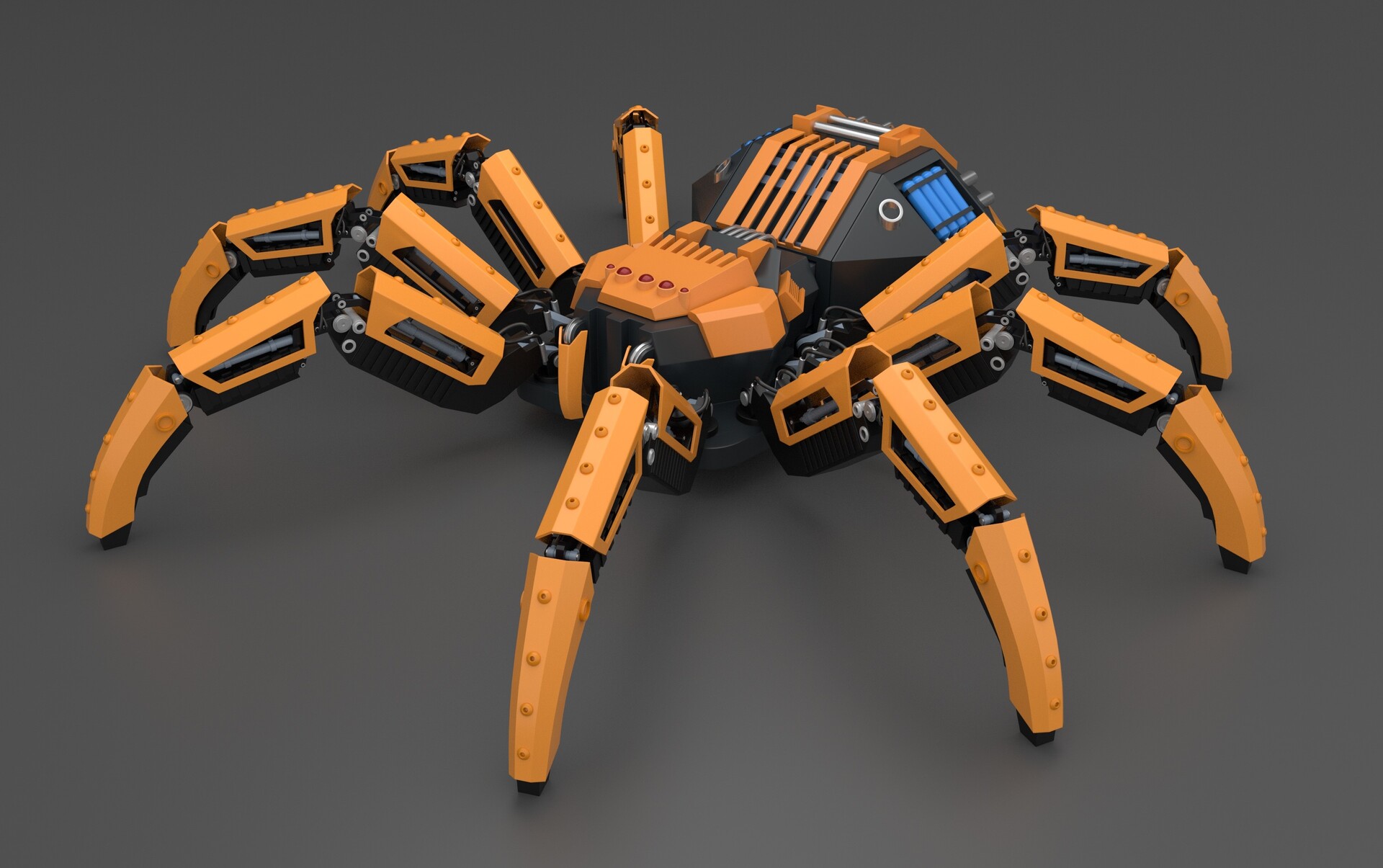 ArtStation Robot Spider 3D Model ArtStation Robot Spider 3D Model