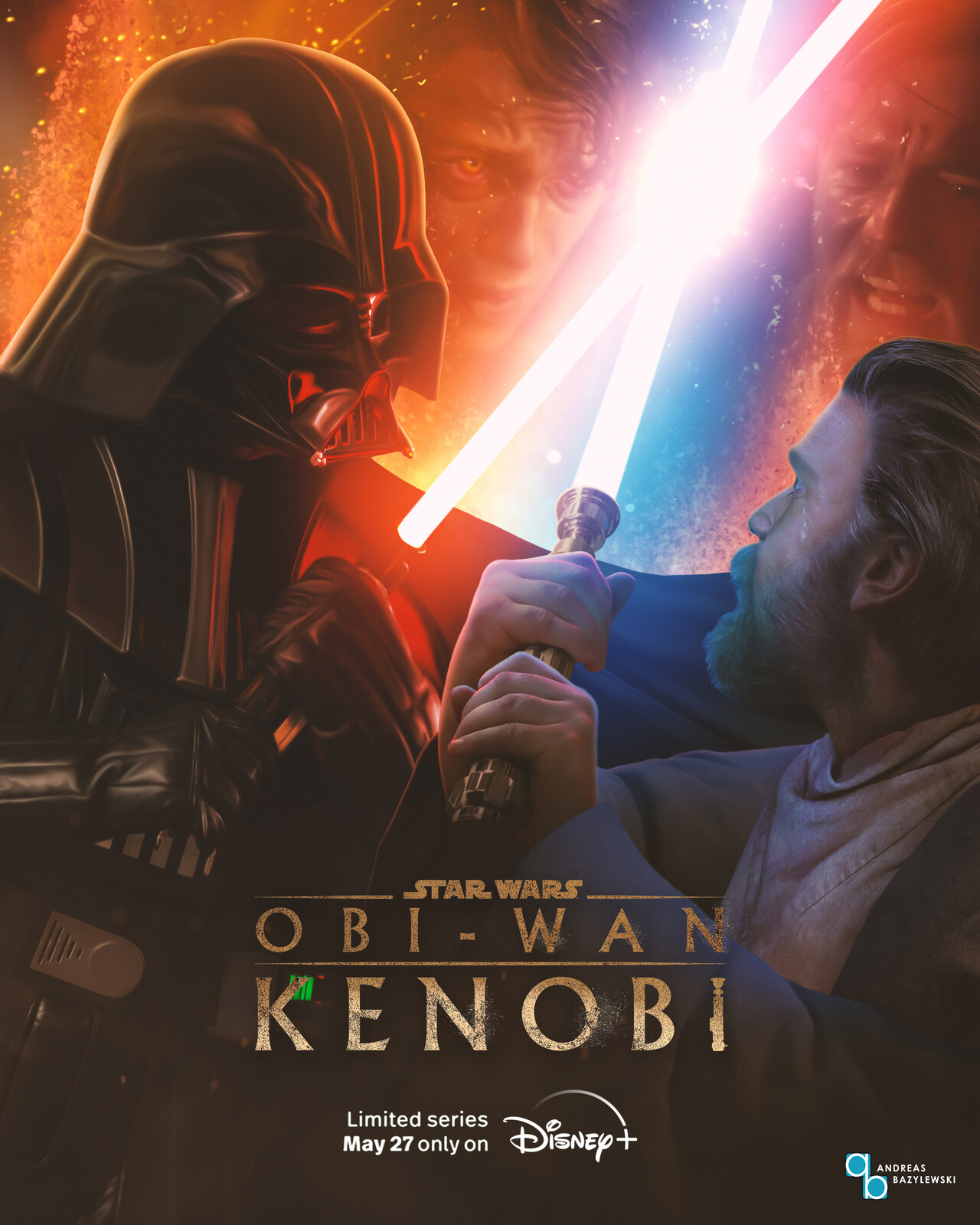 Star Wars: Obi-Wan Kenobi - Duel against the lost brother (Logo)