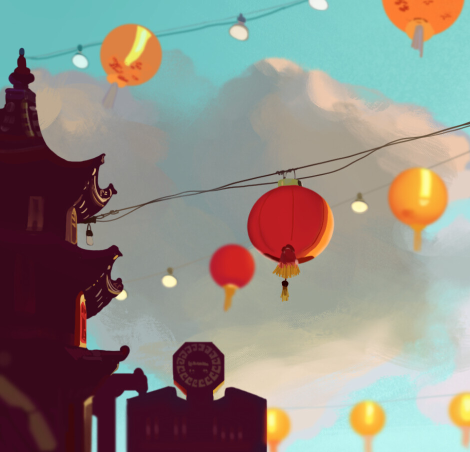 Chinatown lanterns