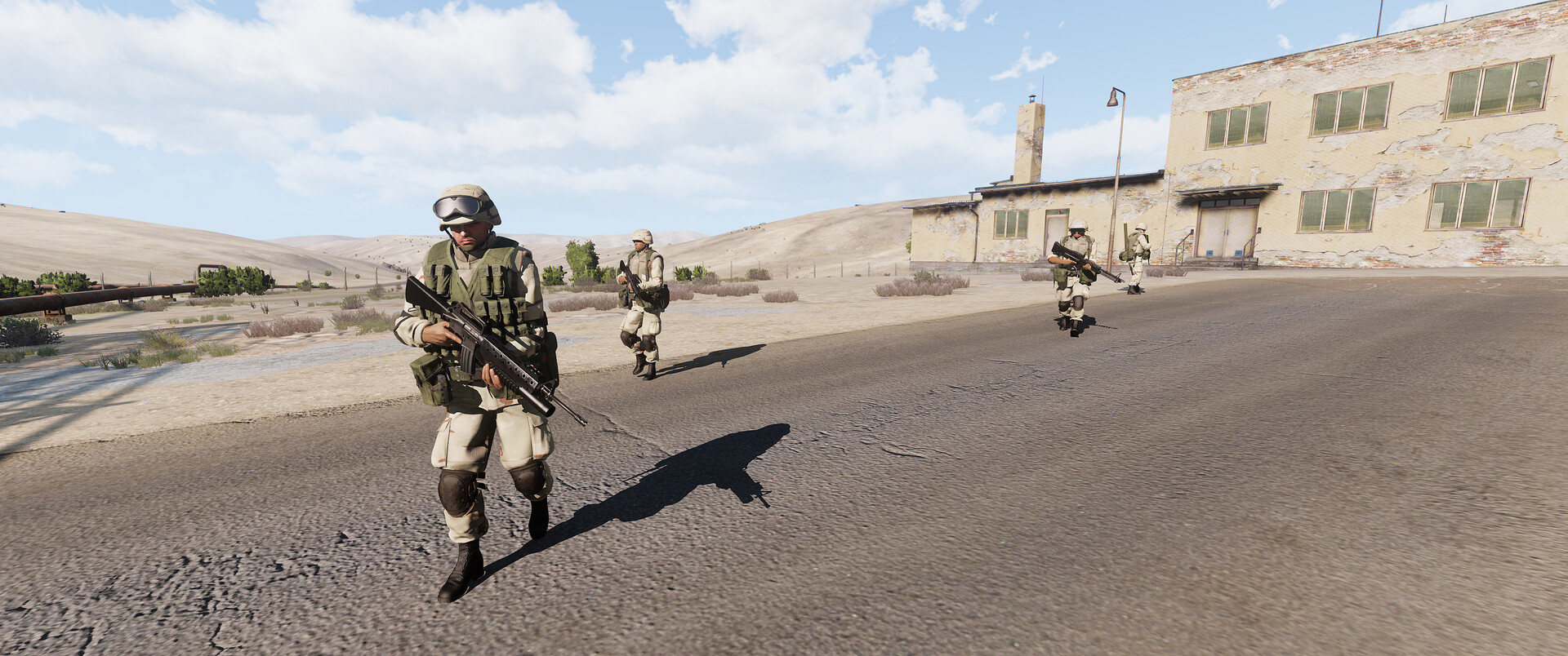 ArtStation - Clothes mod for the game Arma 3 winter camouflage.