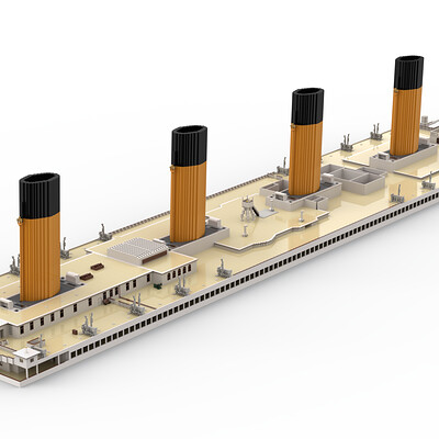 ArtStation Lego R.M.S Titanic 1912