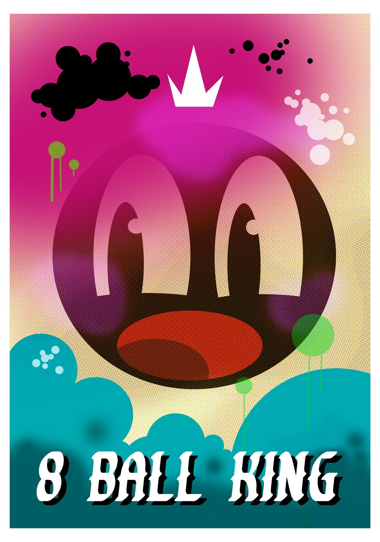 ArtStation 8 Ball King poster