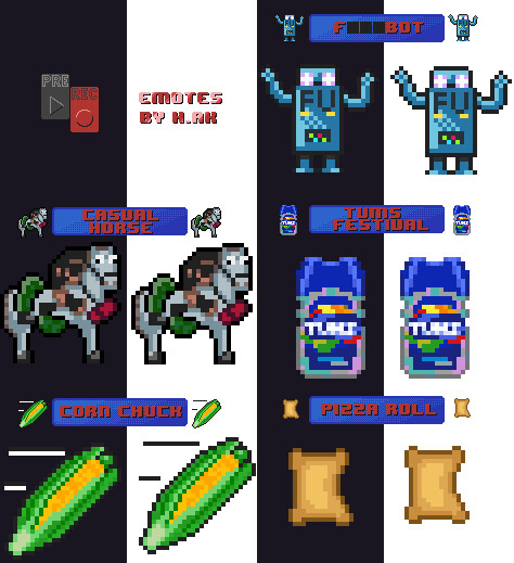 Previously Recorded Twitch Emotes (2017)