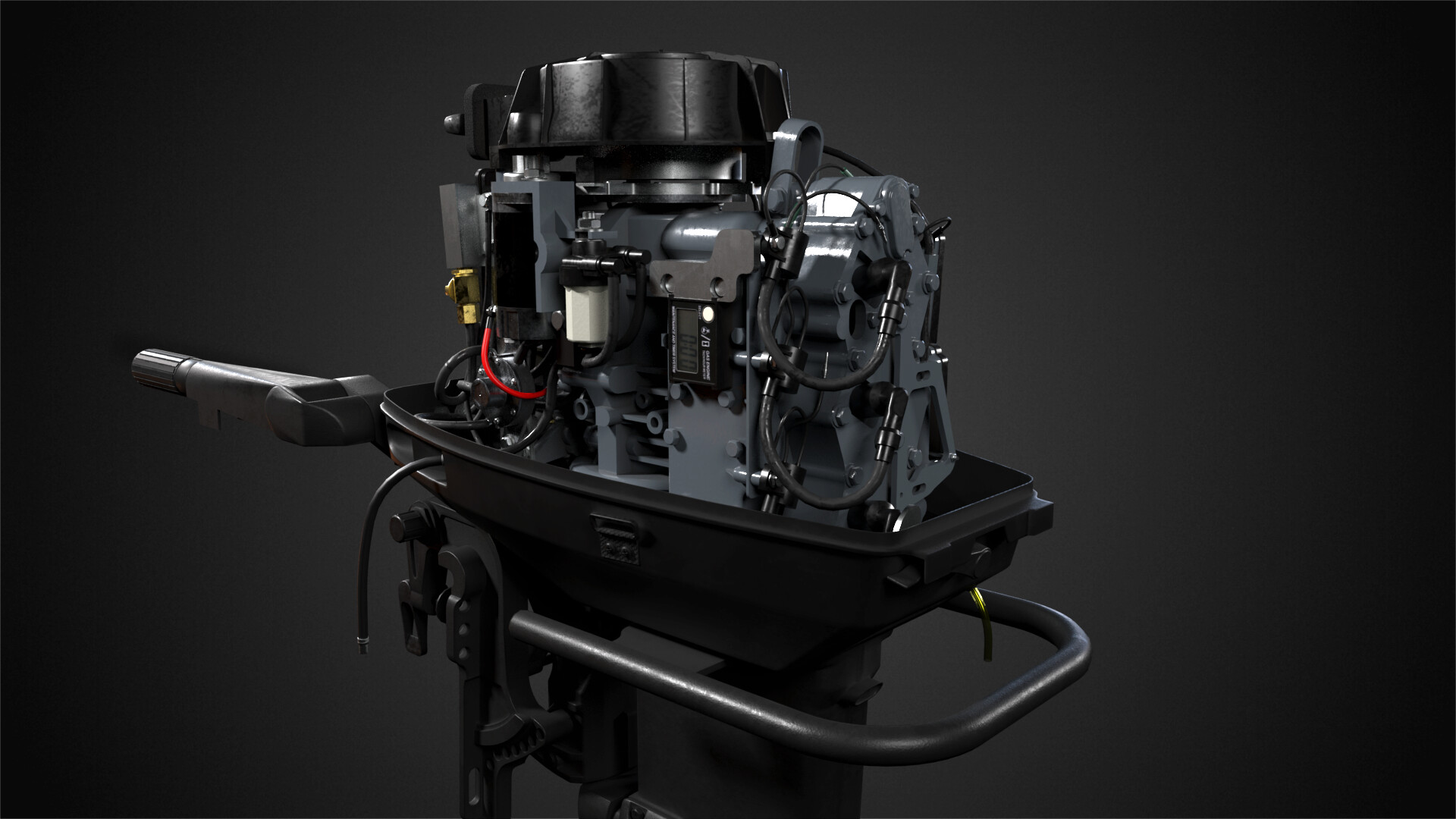 ArtStation Raider Outboards Model 50