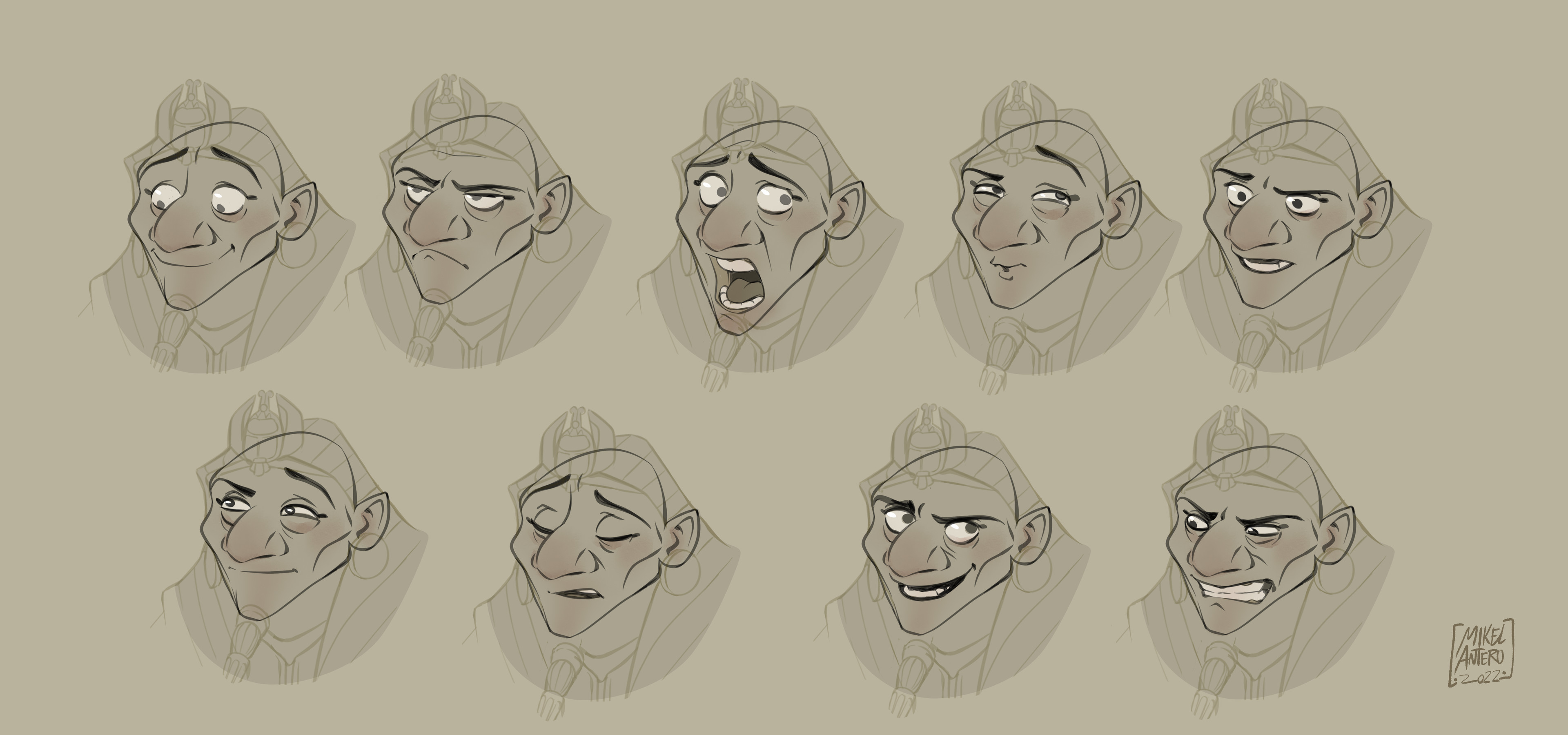Expression sheet