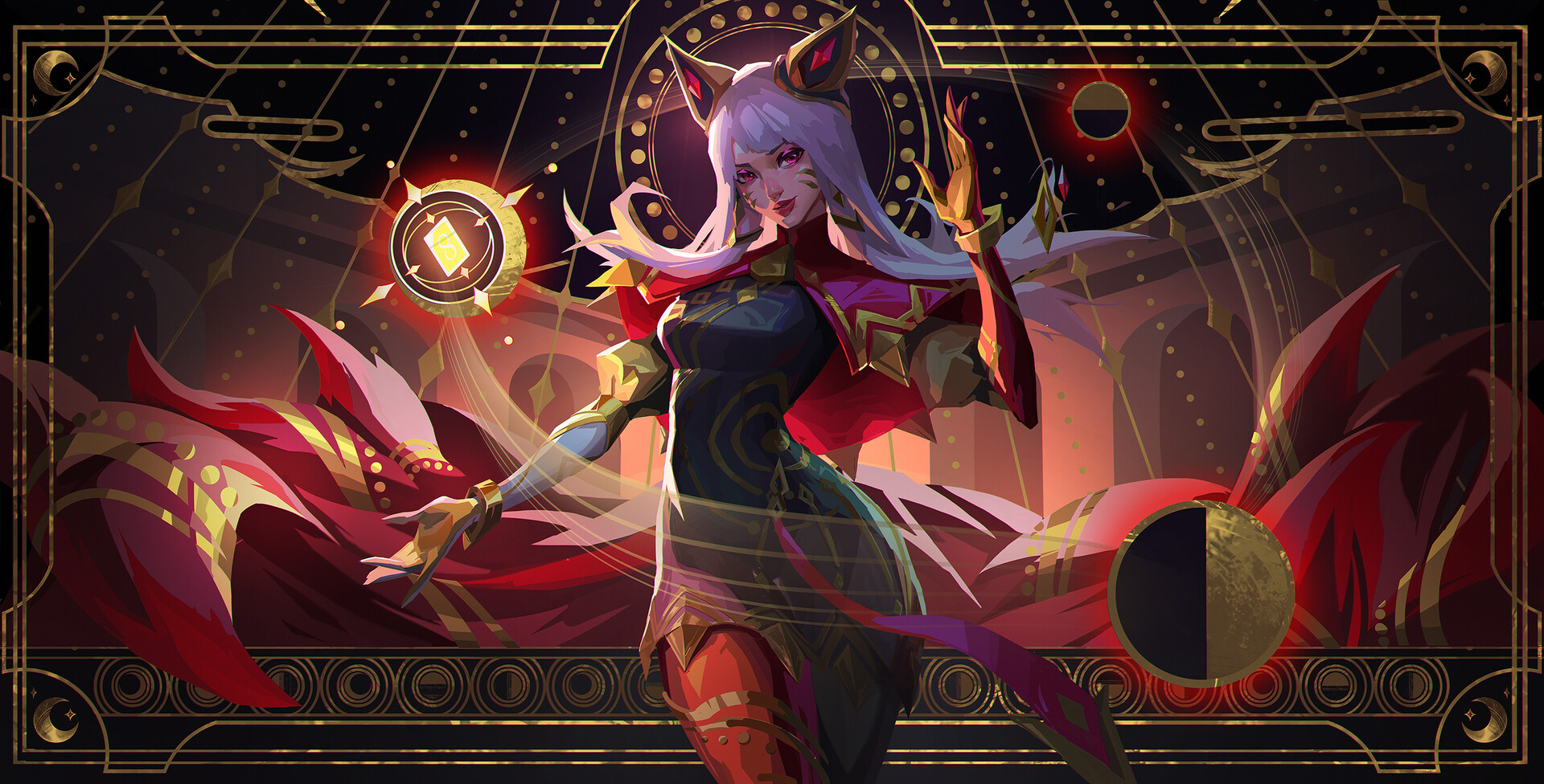 ArtStation - Arcana Ahri - fanart