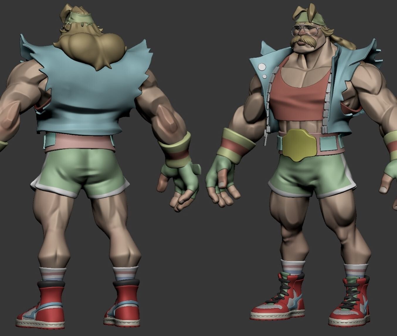 Character design sculpted! 