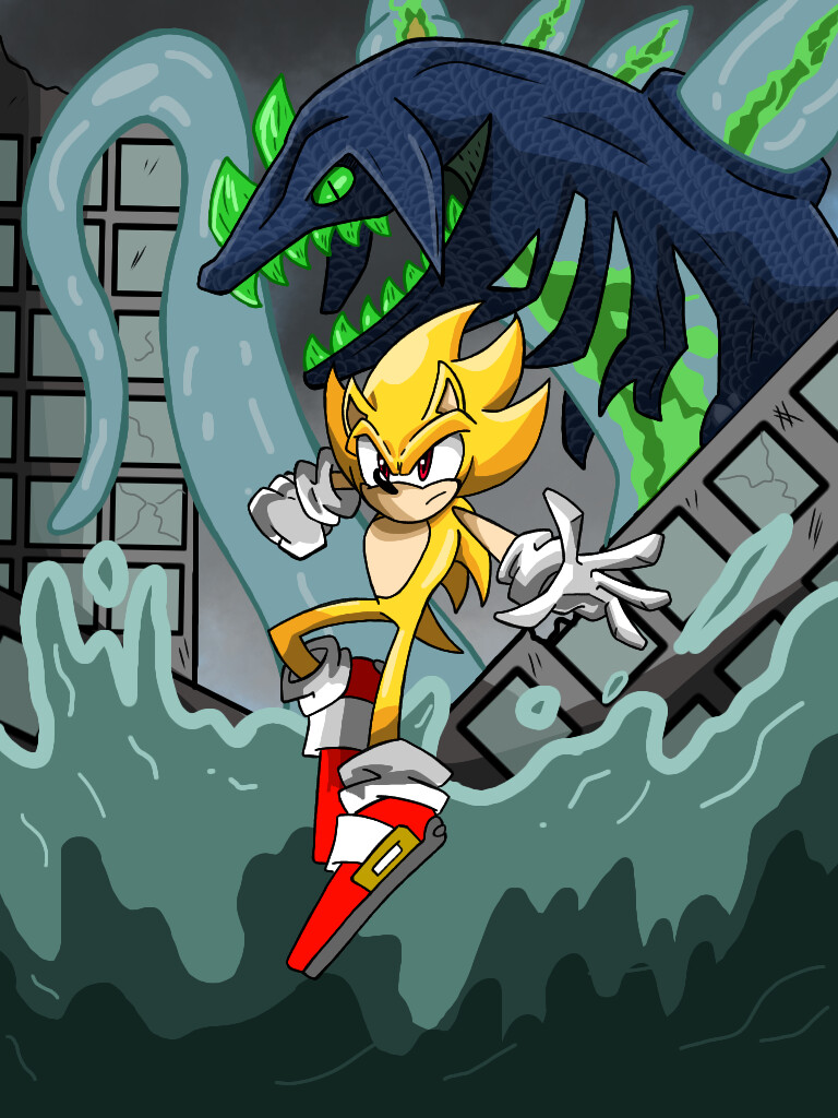 ArtStation - Super Sonic & Tails!