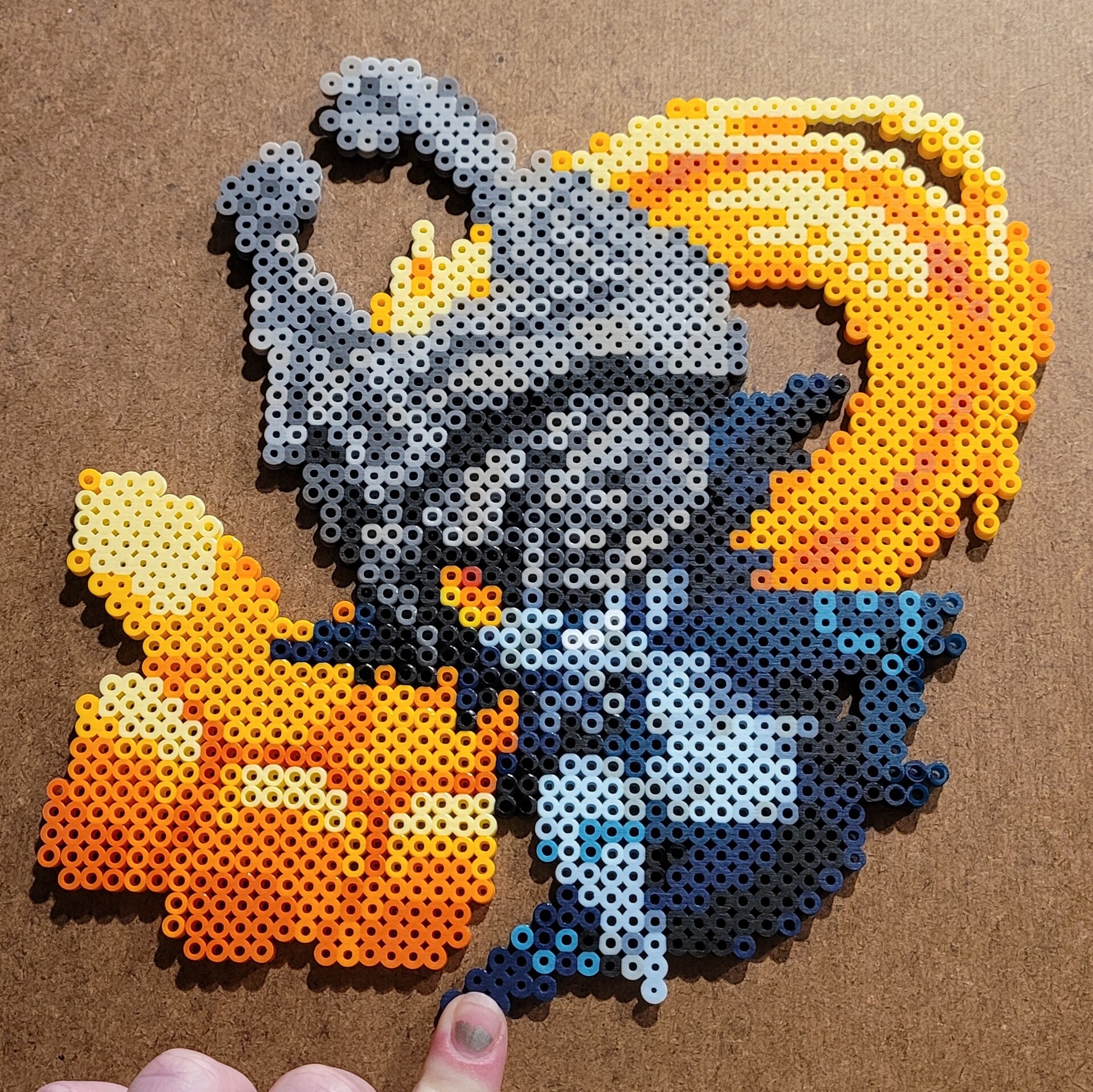 Perler Bead Scourge Warriors ArtStation Midna (fuse Beads)
