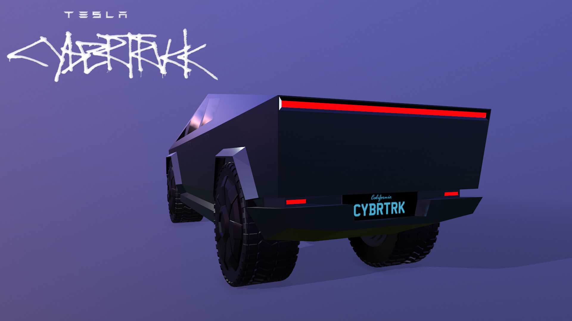 ArtStation - Tesla Cybertruck